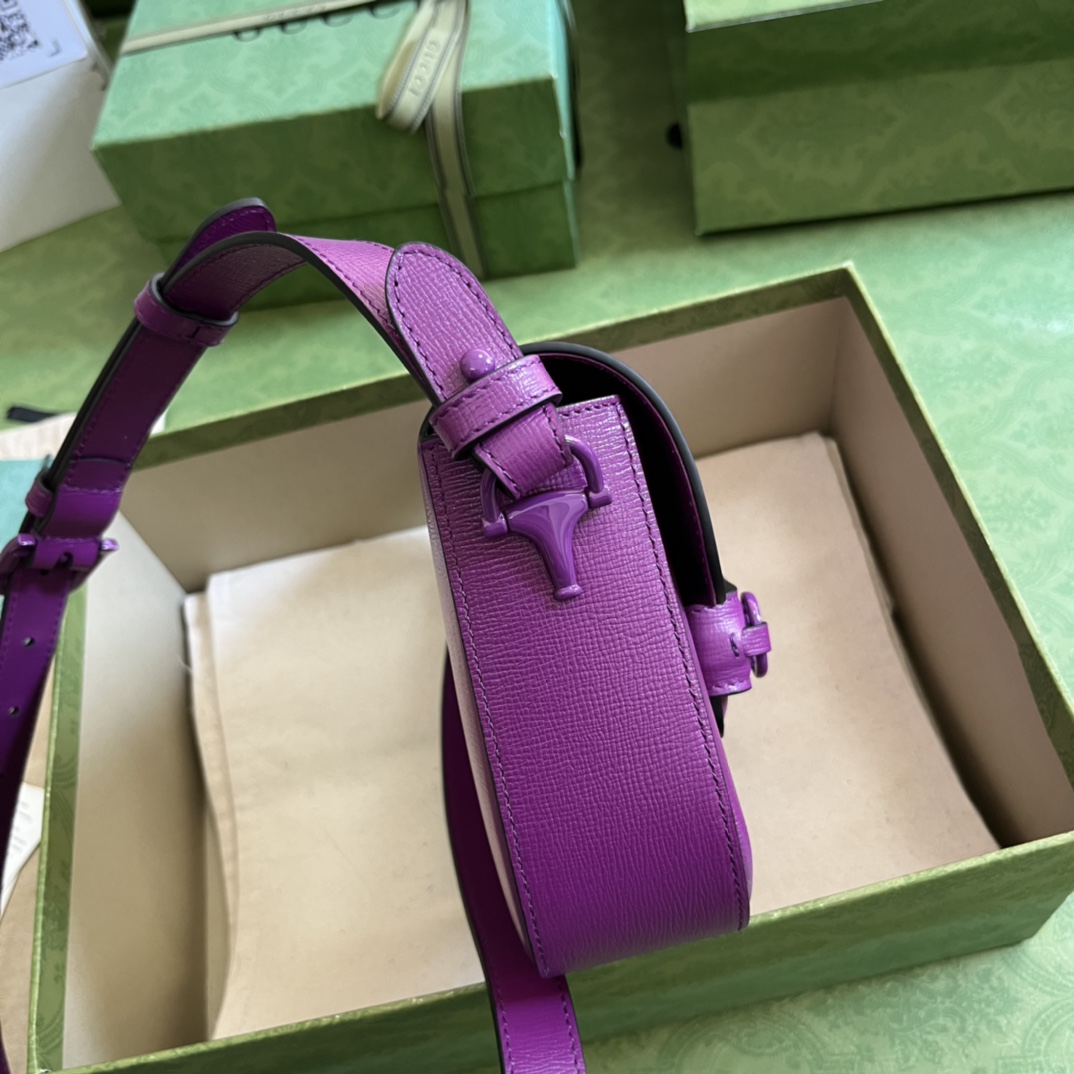G*u*i 1955 horsebit shoulder bag-20.6*14.4*5.1cm