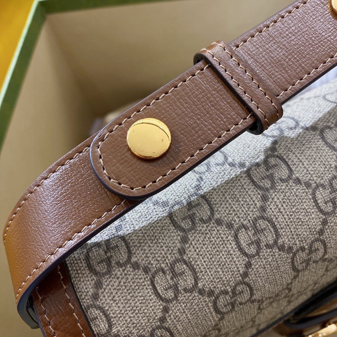 G*u*i 1955 horsebit shoulder bag-25*18*8cm