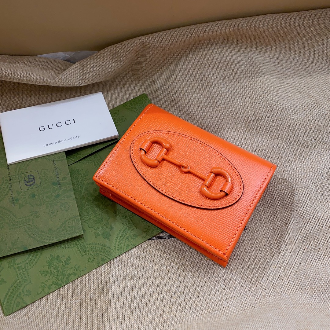 G*u*i 1955 horsebit wallet-11x 8.5 x 3cm