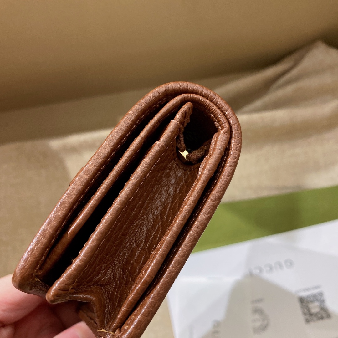 G*u*i 1955 horsebit wallet-11x 8.5 x 3cm