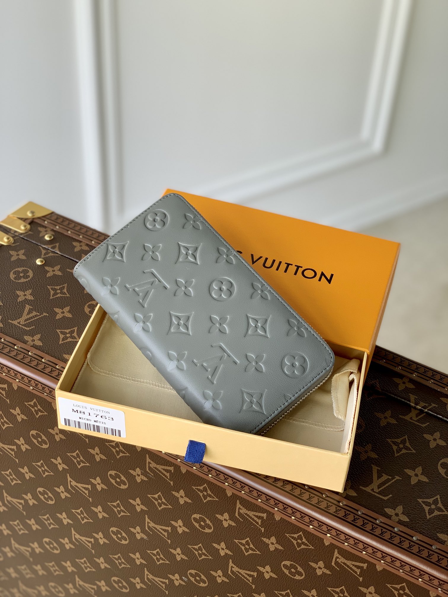 l0*is V*t0n zippy wallet m81763-19.5 10.5 2.5cm