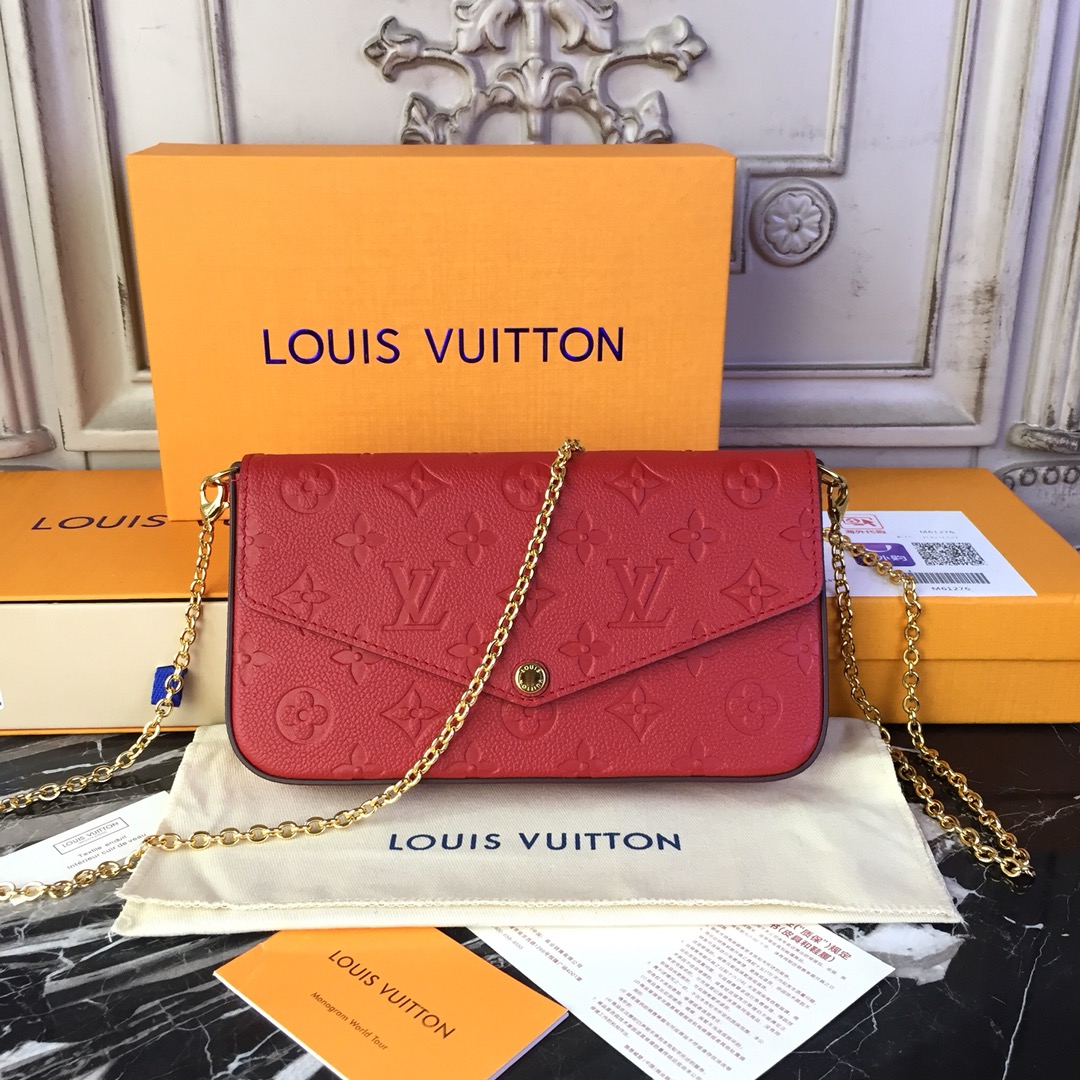l0*is V*t0n pochette félicie-m63700-21*11* 2cm