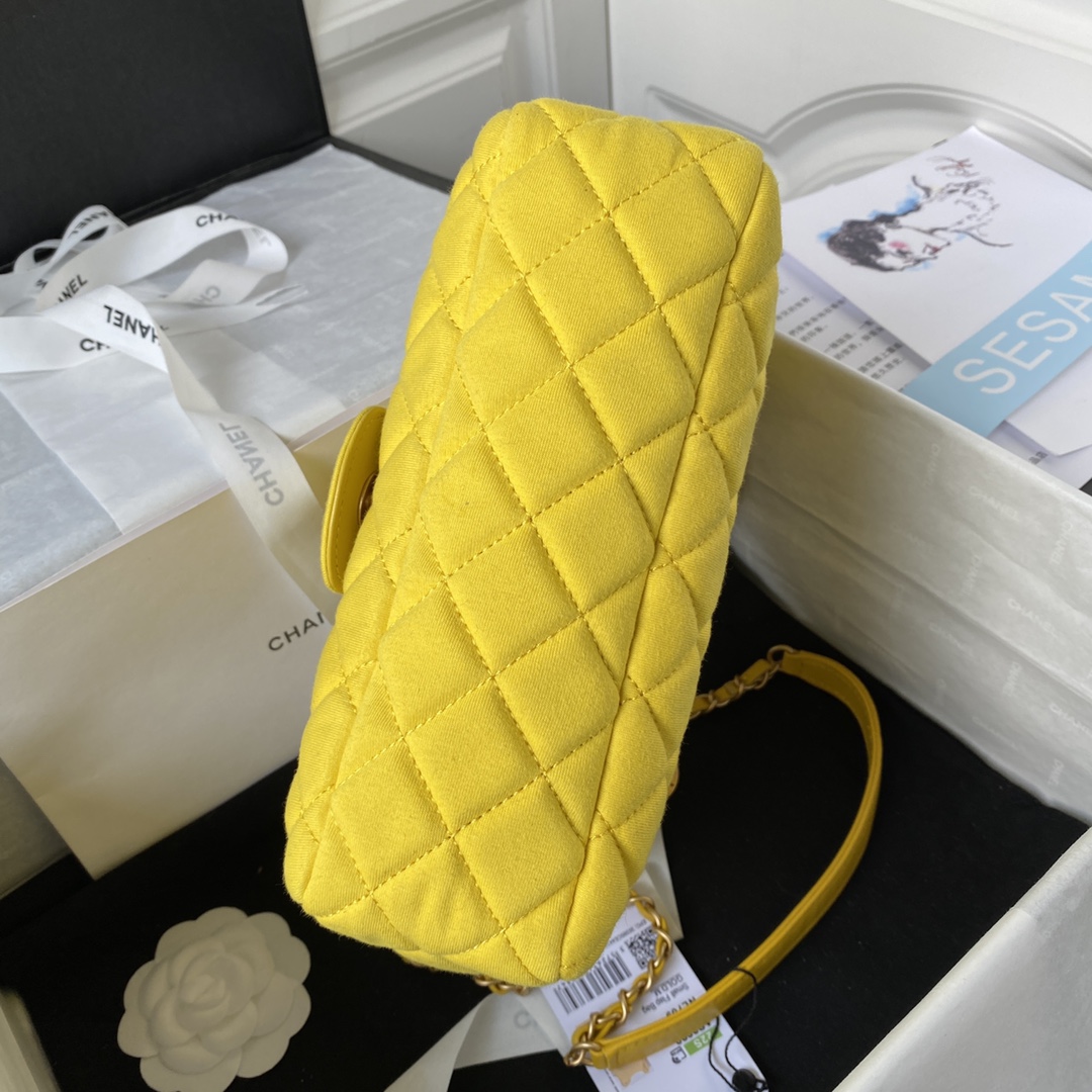 Ch@nel Hobo Handbags-21.5×22.5×7CM