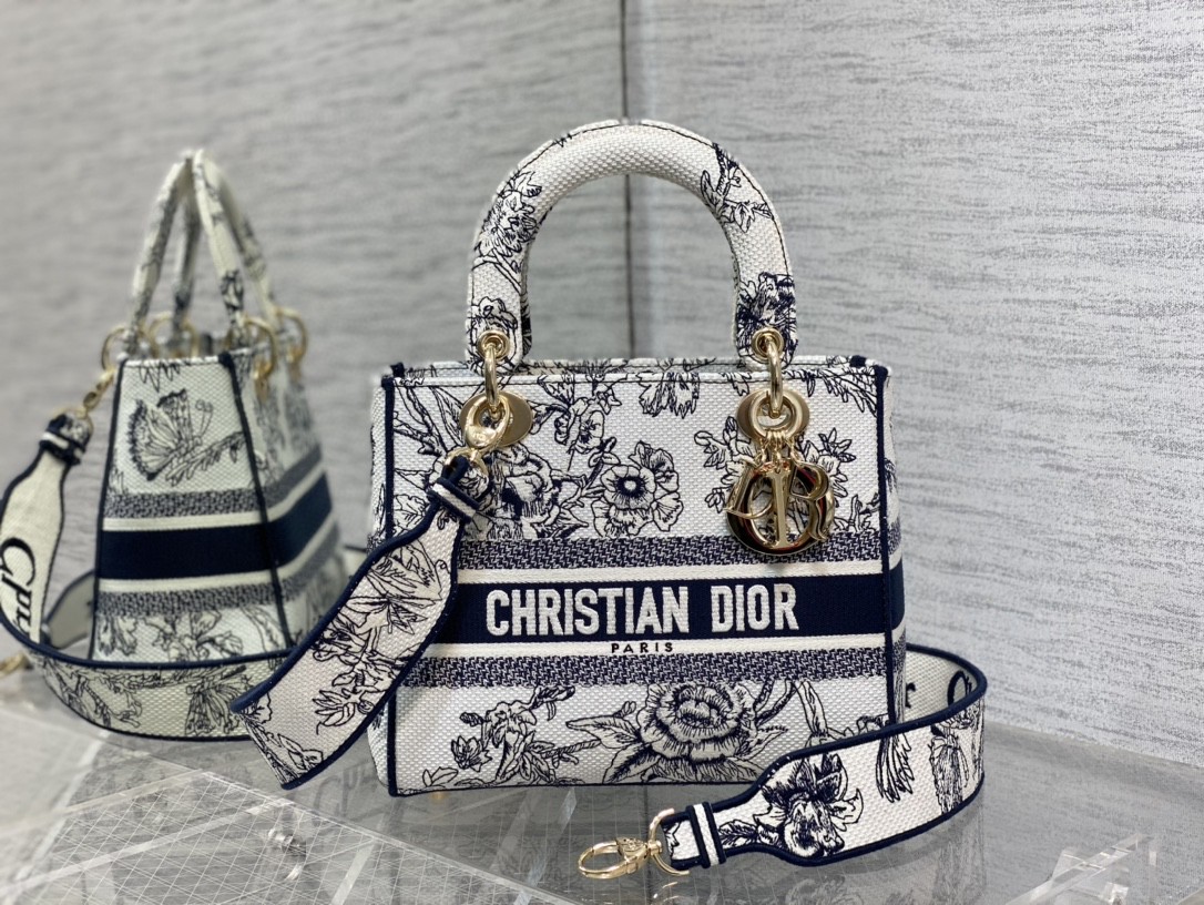 lady D*or handle bag-24cm