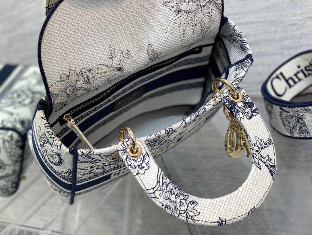 lady D*or handle bag-24cm