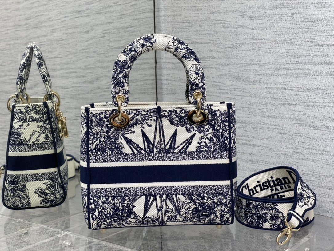 lady D*or handle bag-24cm