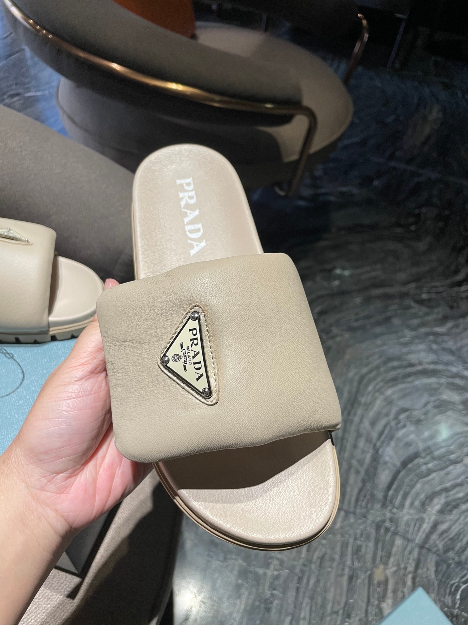 Pra*a boots 2023ss-3cm