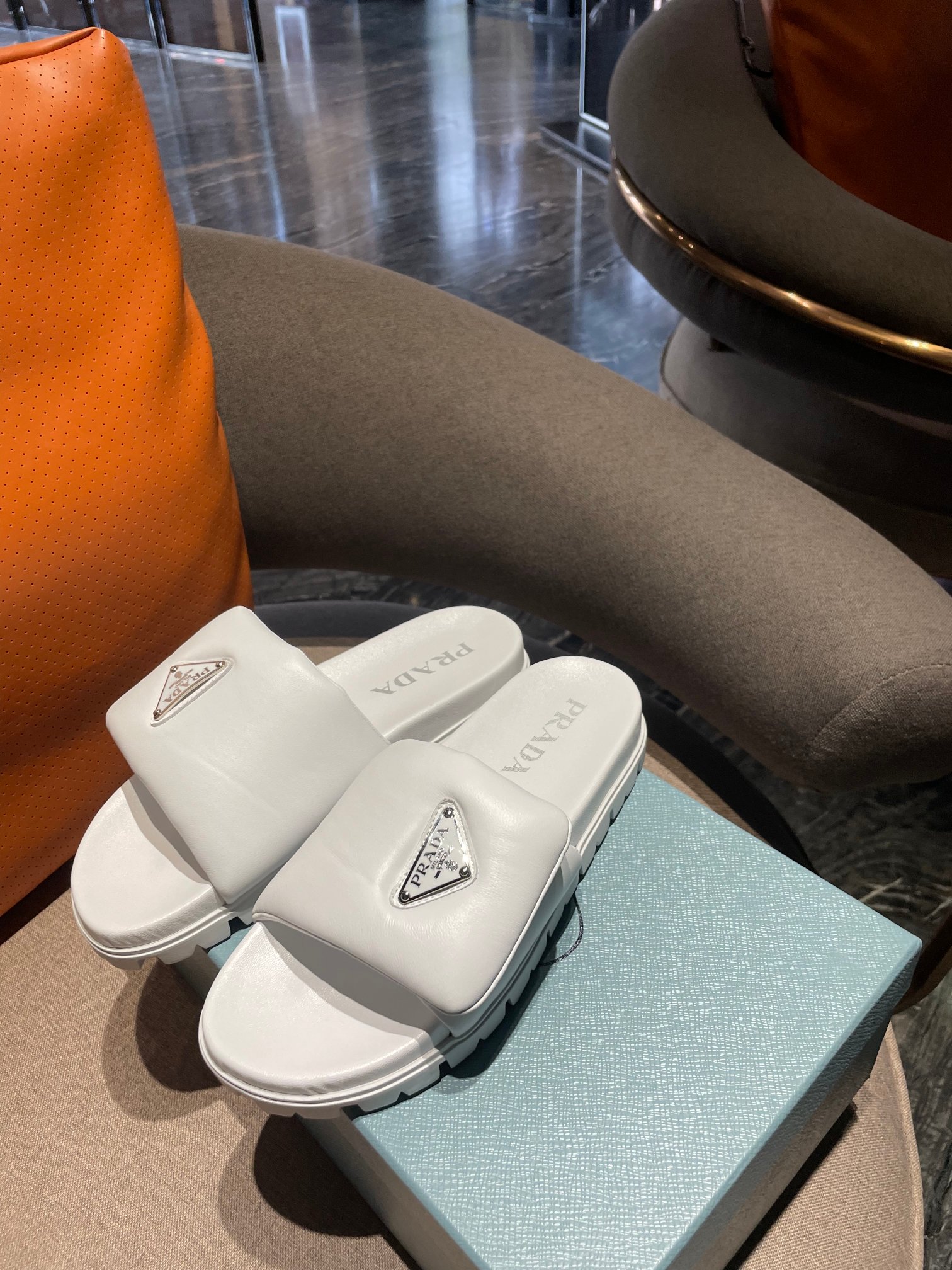 Pra*a boots 2023ss-3cm