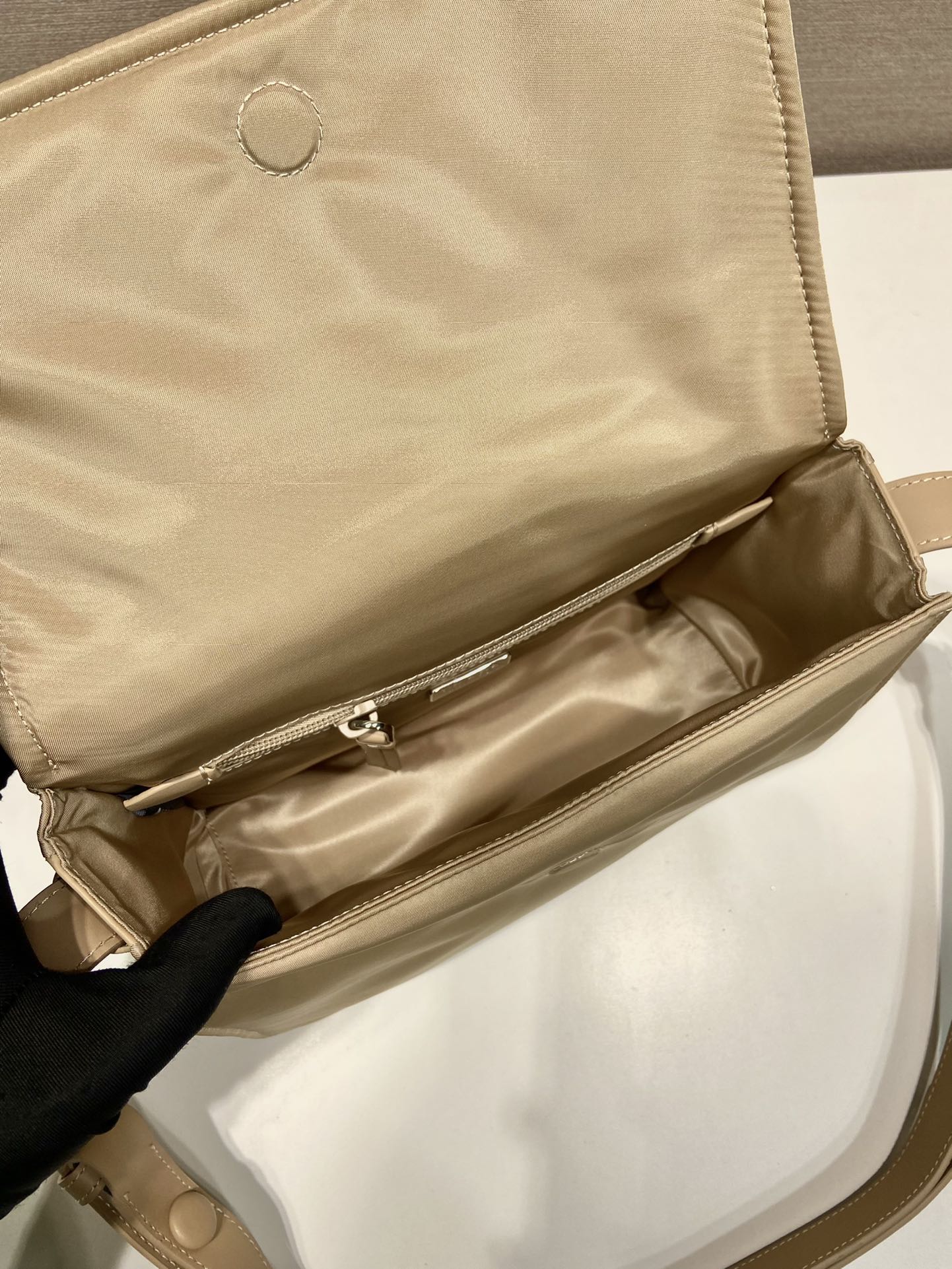 Pra*a 1bd256 shoulder bag-23.5*18*11cm