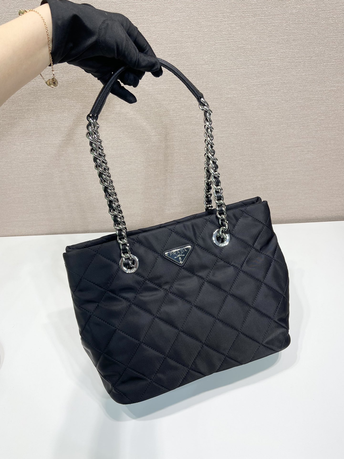 Pra*a 1bd650 tote bag-30*24*17cm