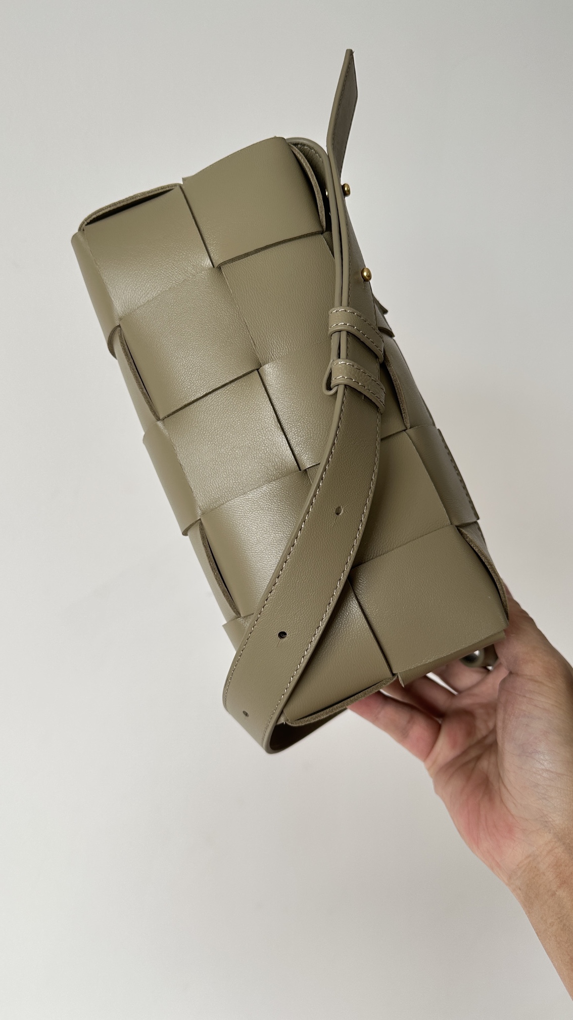 b0tte*a Ven*ta br1ck mini cassette bag-23.5*10*10cm