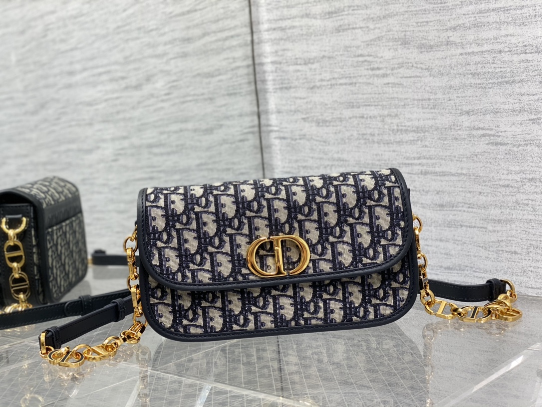 Di0r 30 Montaigne Avenue Bag-22.5×12.5×6.5CM