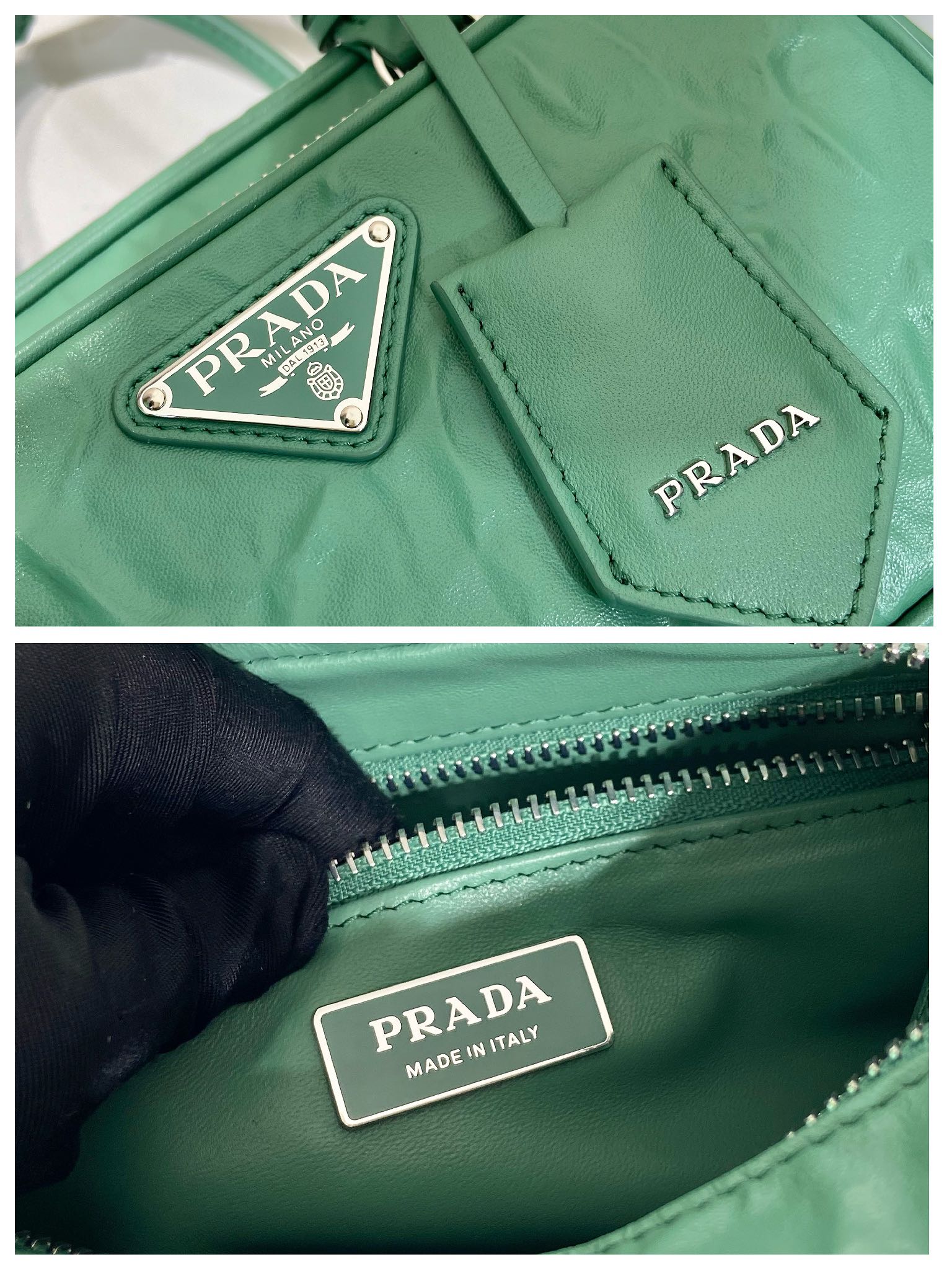 Pra*a 1bb099tote-24*12.5*7cm