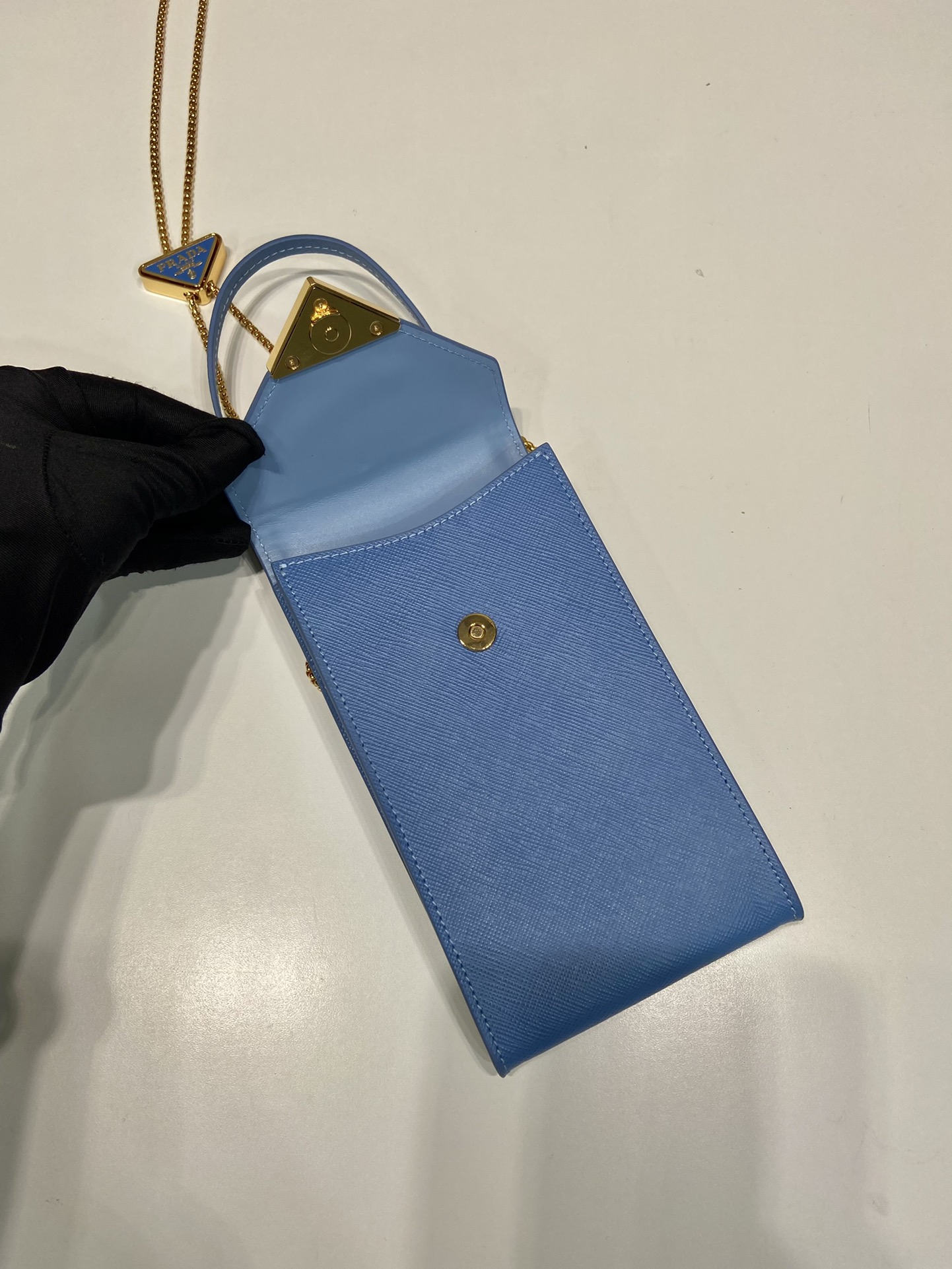 Pra*a 1bp050 phone bag-10.5*18*3cm