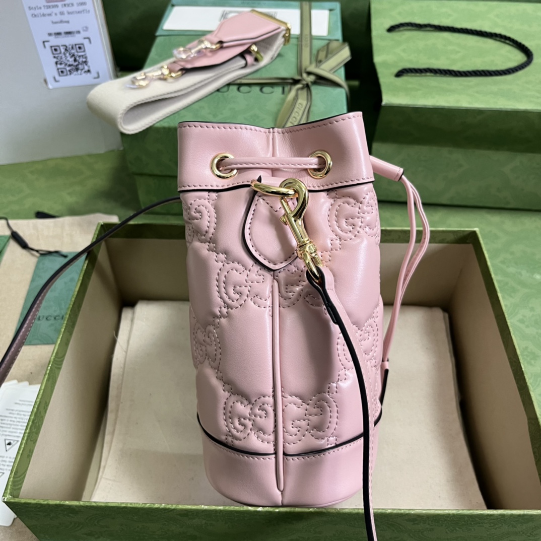 G*u*i gg matelassé bucket bag-17*20*10cm