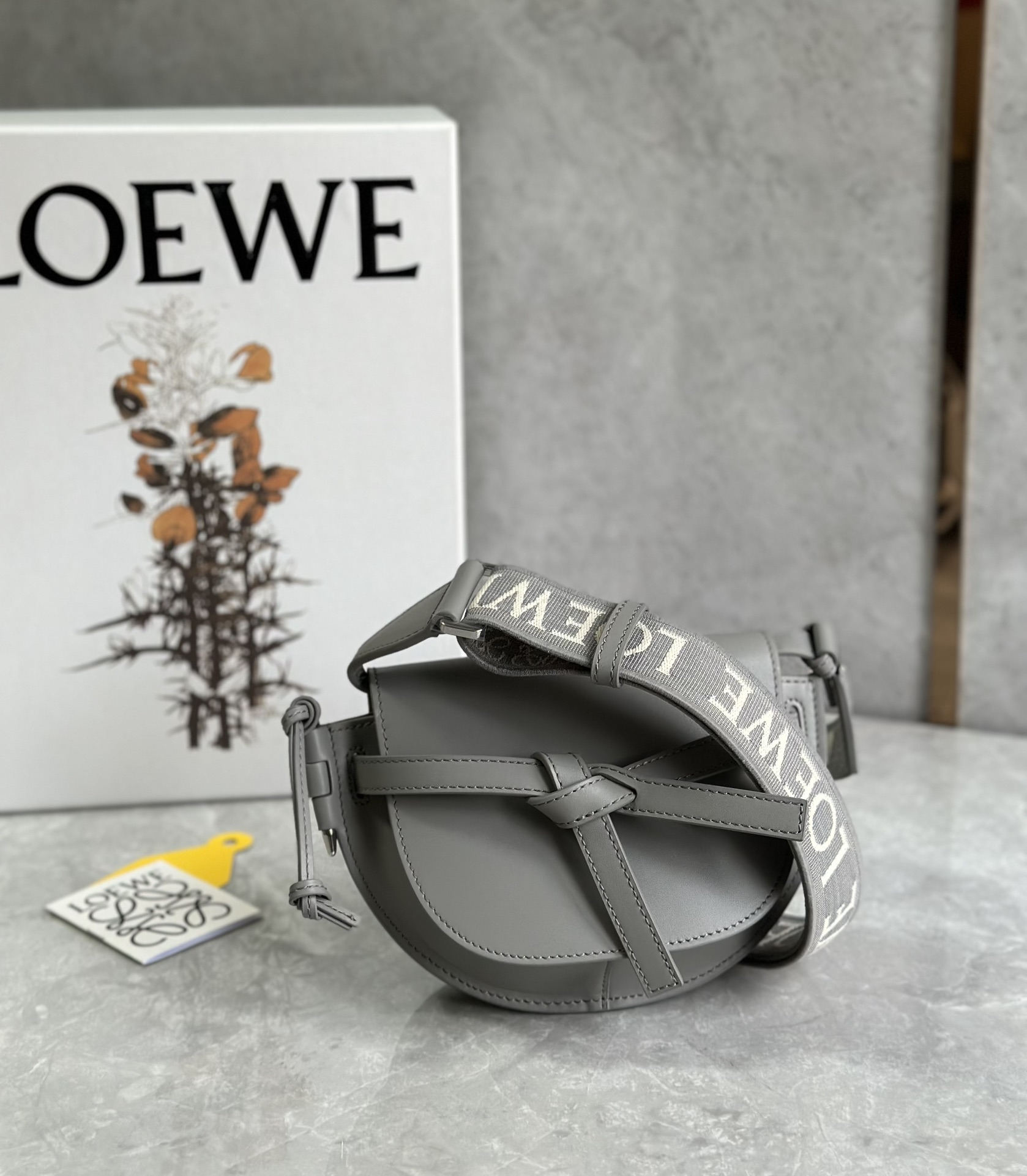 L0ew* mini gate dual bag-21*12.5*9cm