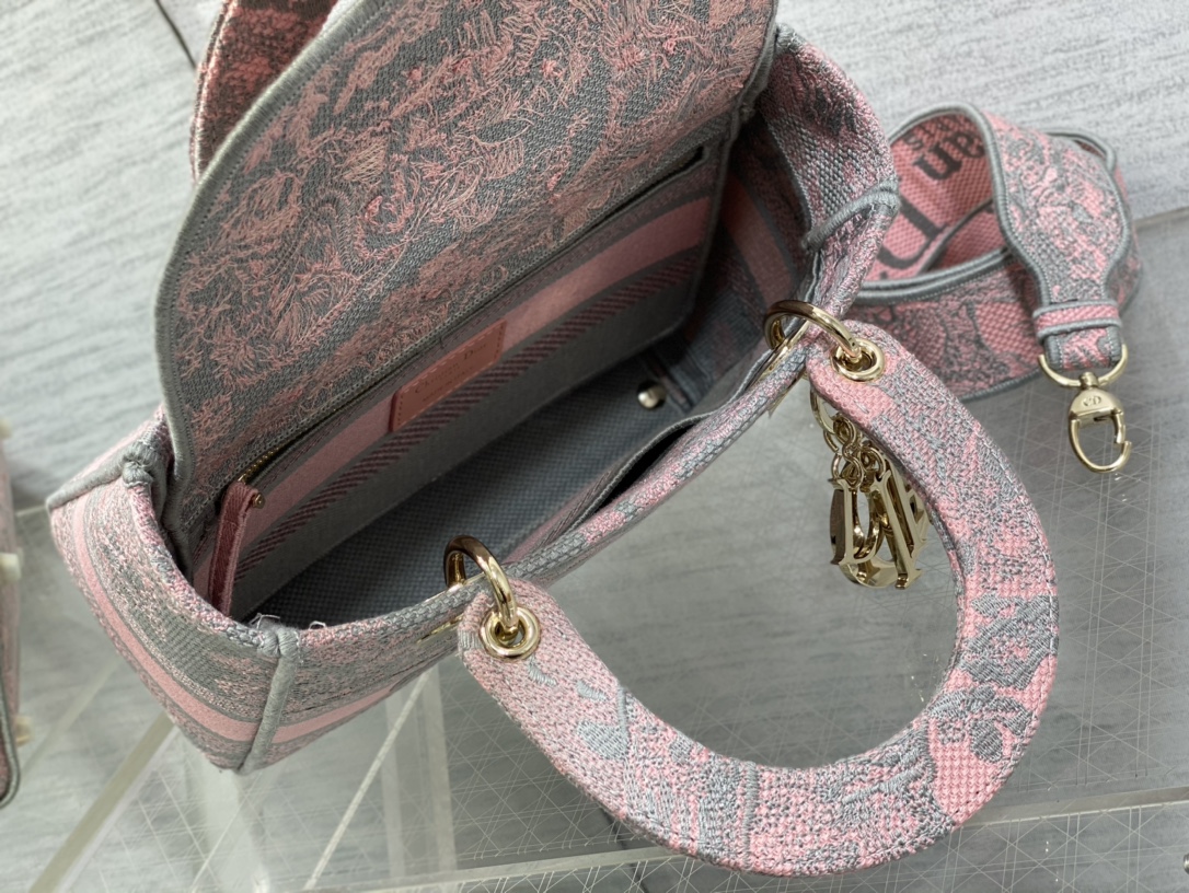 lady D*or handle bag-24×20×11cm