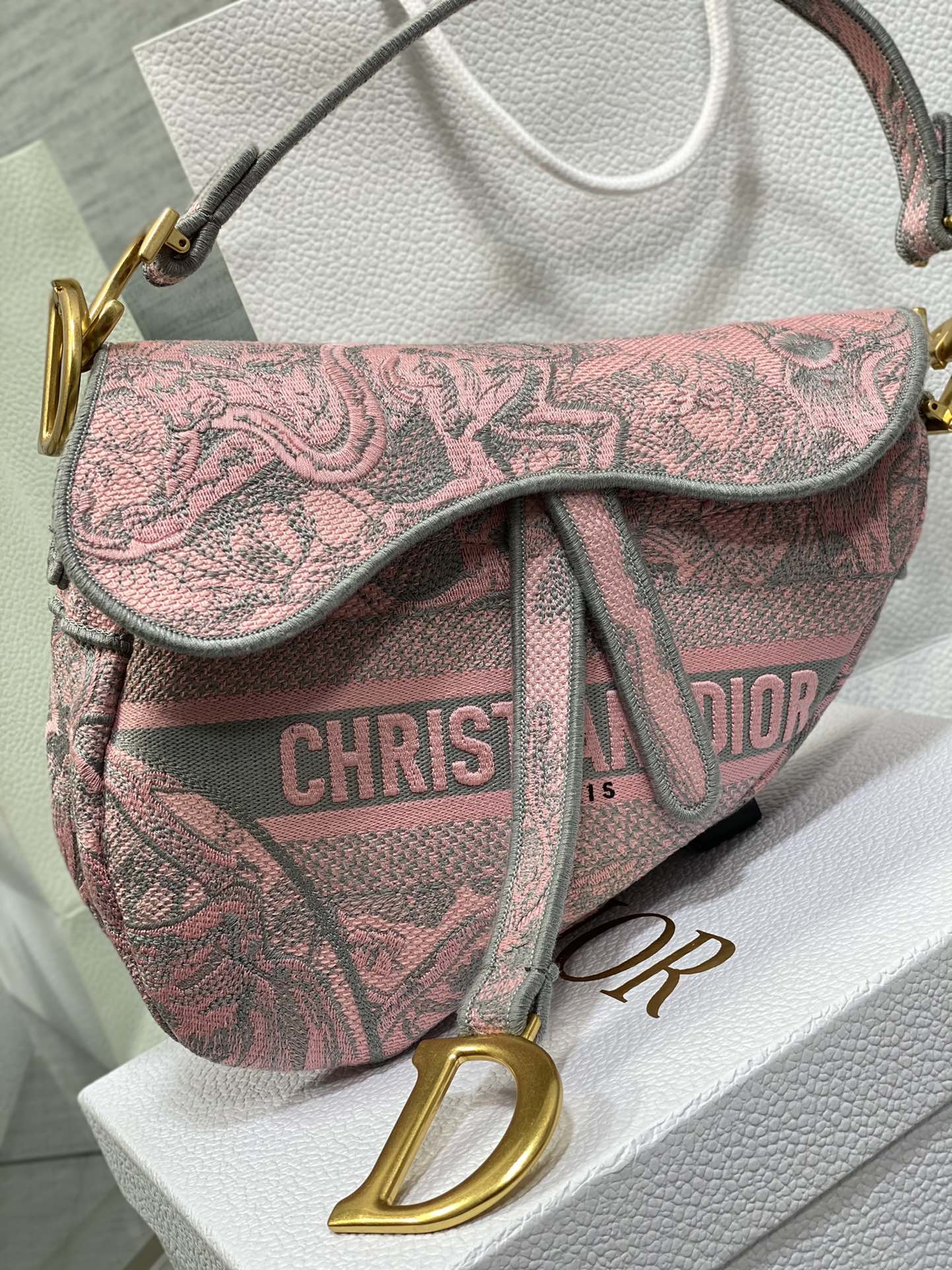 D*or saddle bag-25.5×6.5×20cm