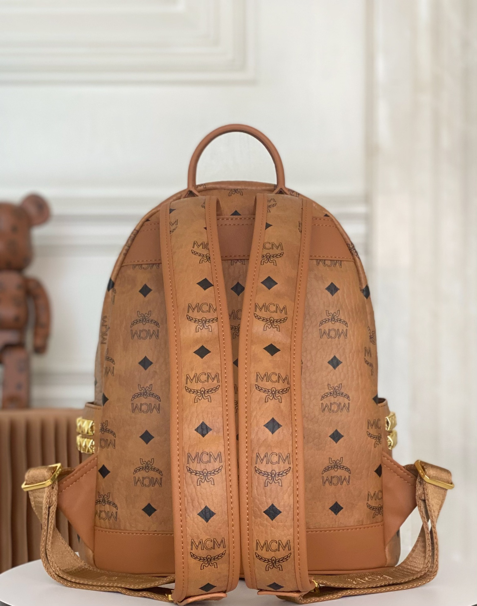MCM Stark Backpack-10.0 x 17.5 x 21CM