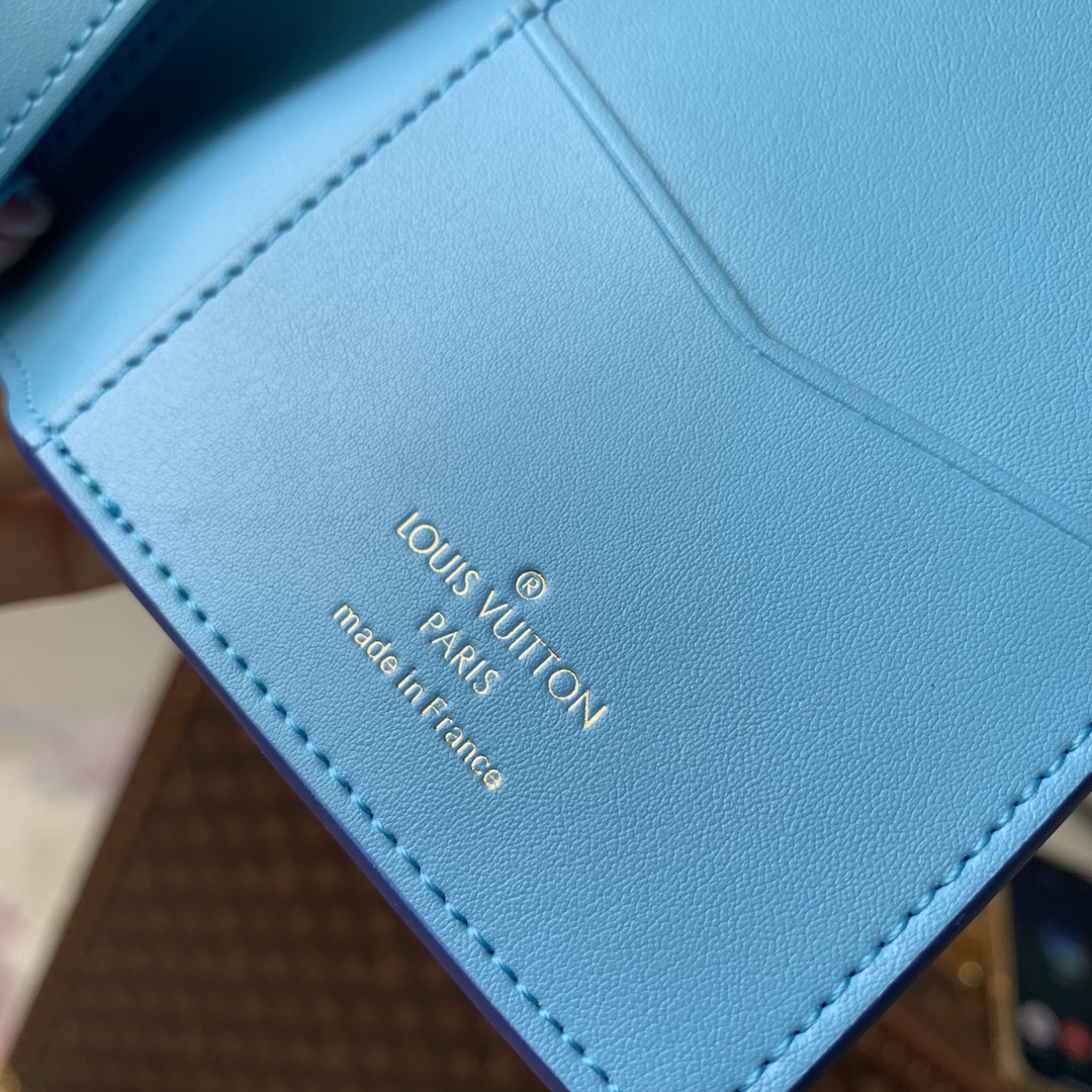 l0*is V*t0n vertical wallet-m82512-10 x 19 x 1.7cm