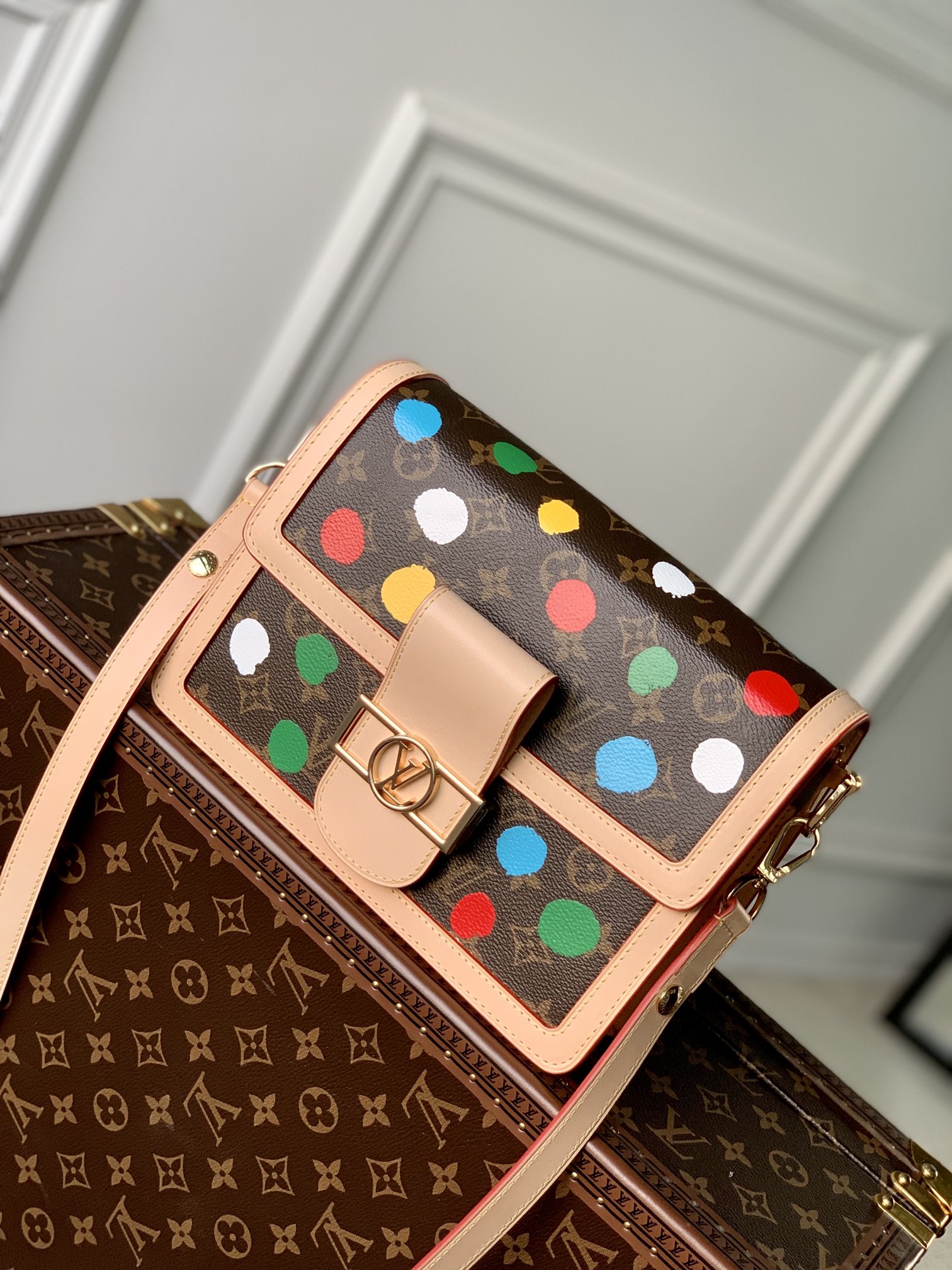 l0*is V*t0nx yk dauphine bag-25*17*10.5cm