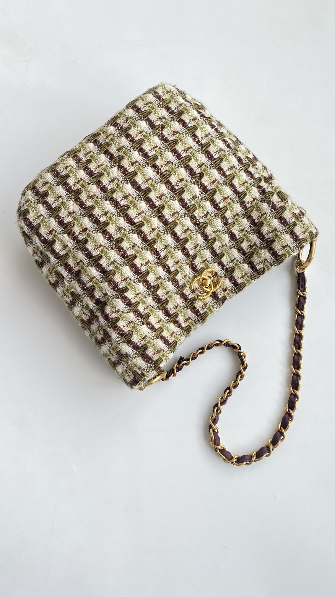 Ch@nel Tote Bag-26x25x7.5CM