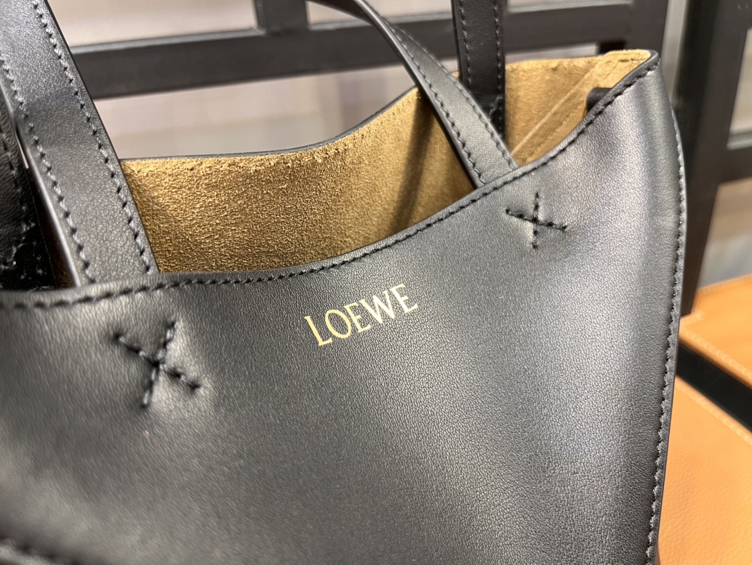 L0ew* puzzle tote-16.5/9.5/20cm