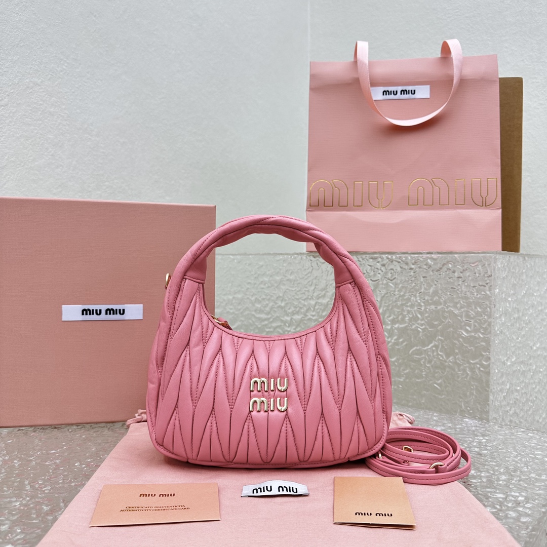 M*um*u wander hobo bag-20*6*17cm