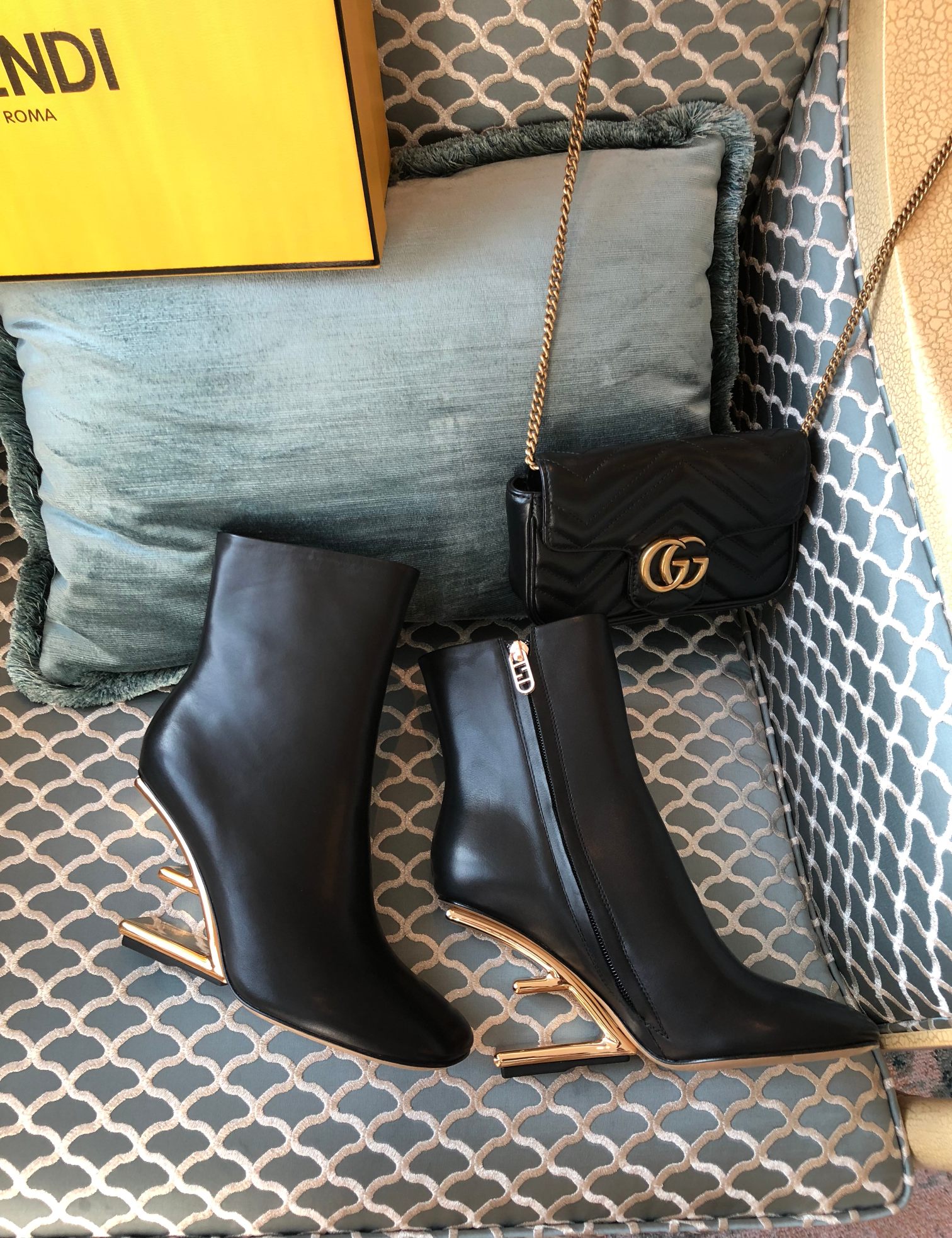 F**di first heels