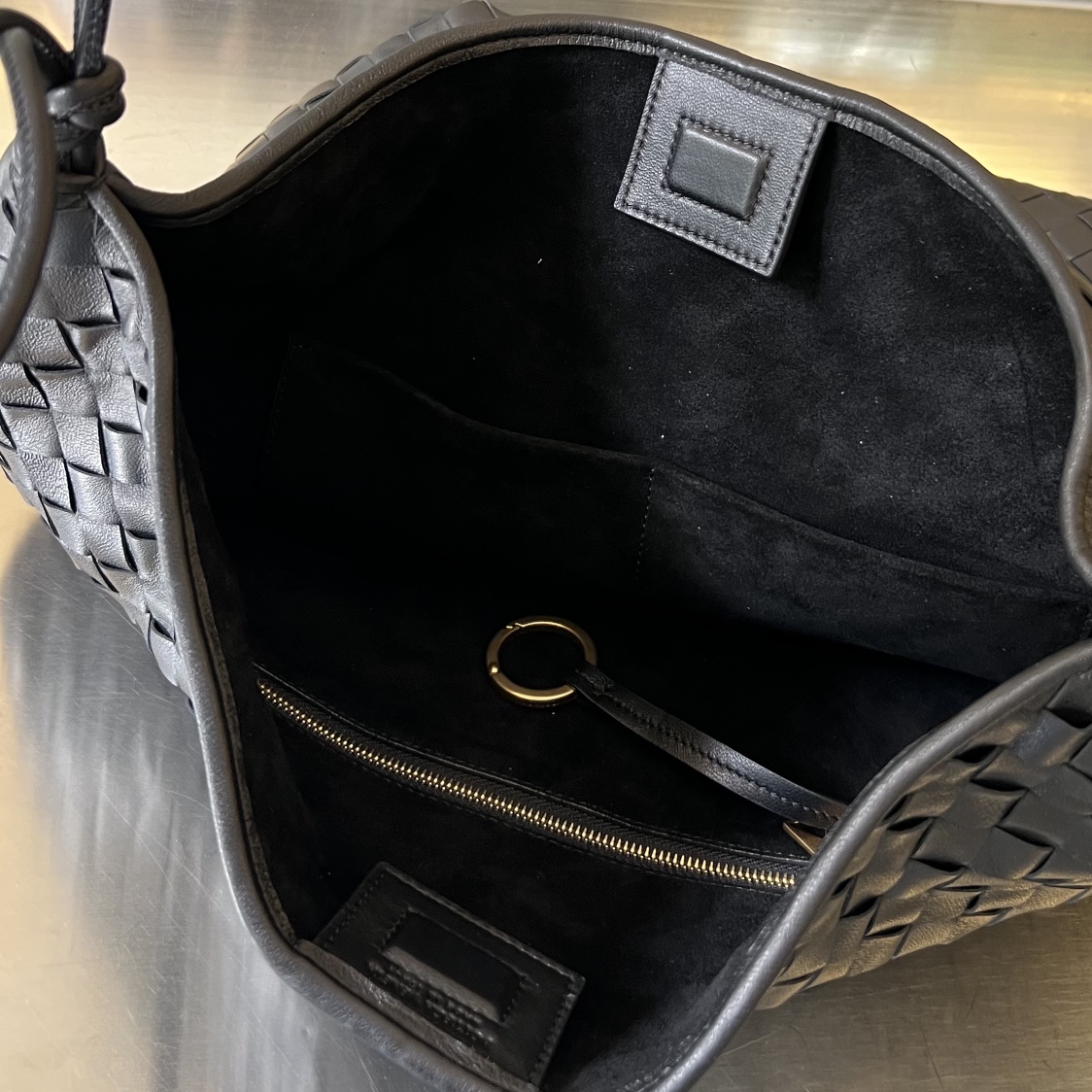 b0tte*a Ven*tasardine hobo tote-41x40x10cm
