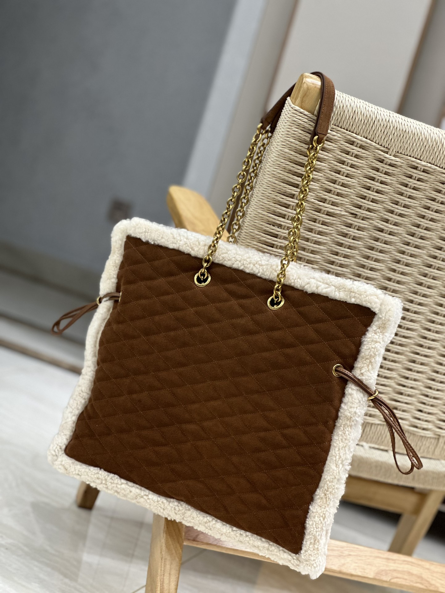 Y*L le poxhon_ tote bag-42x36.5x1cm
