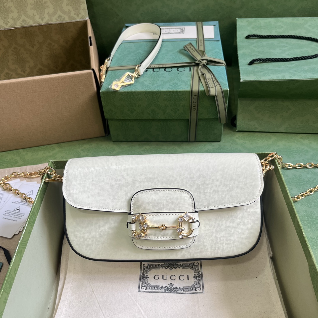 G*u*i G*u*i horsebit 1955 bag-13*24*5.5cm