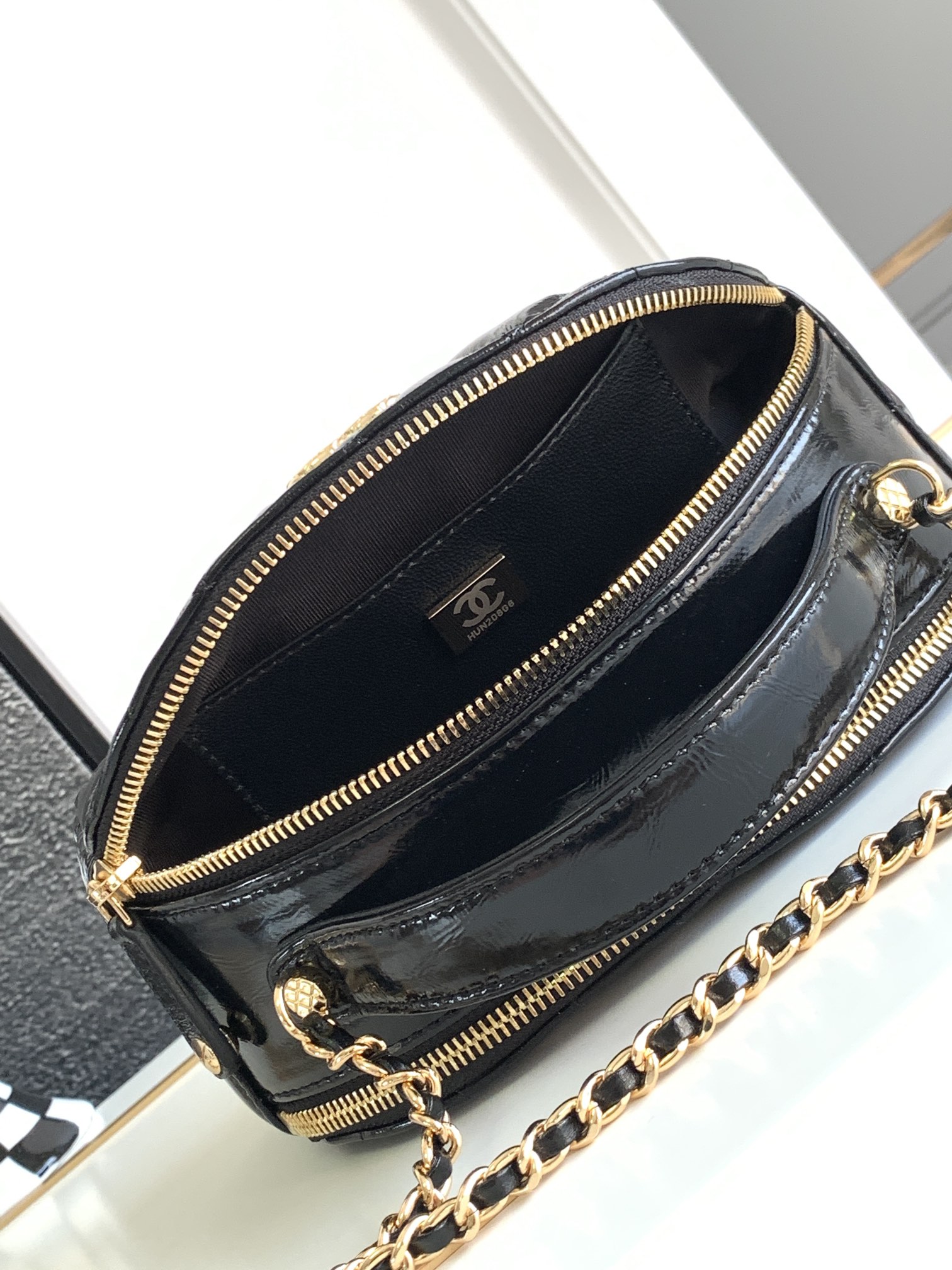 Ch@nel Boston Bowling Bag-20x13CM