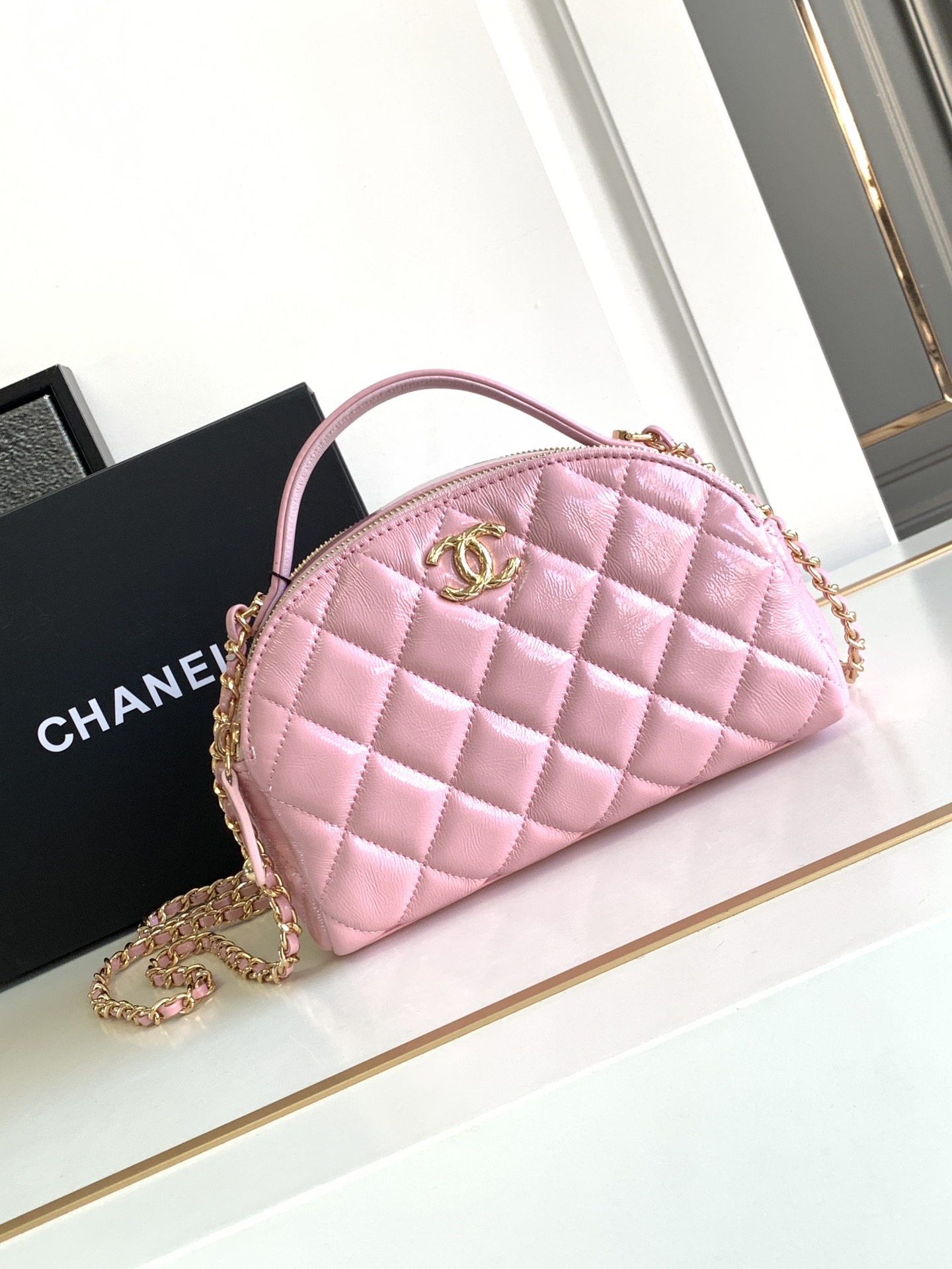 Ch@nel Boston Bowling Bag-20x13CM