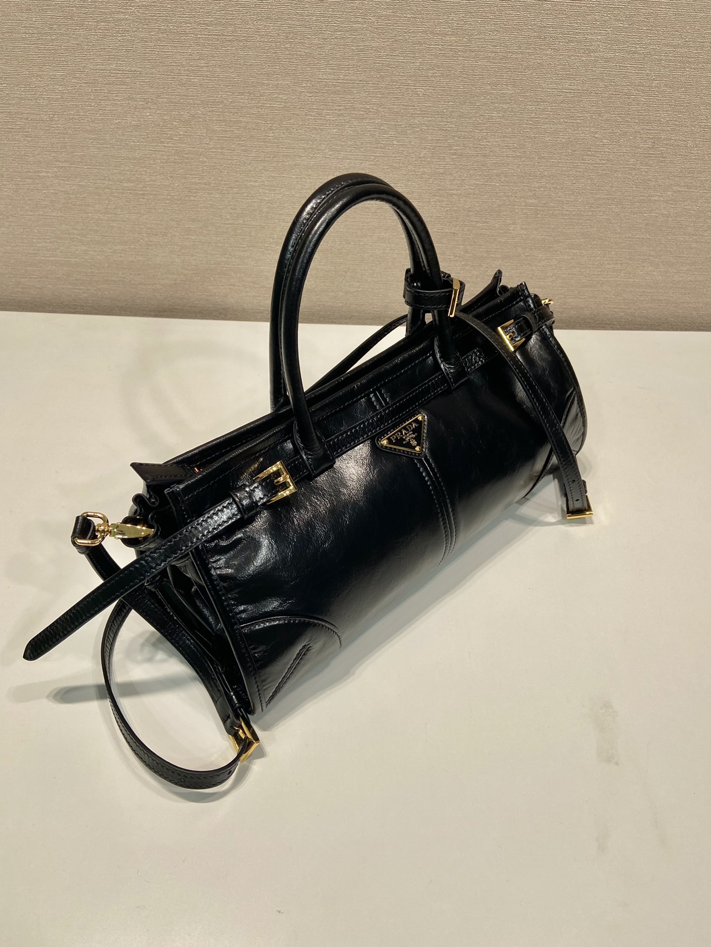 Pra*a 1ba426a lussol vintage tote-32*15.5*12cm