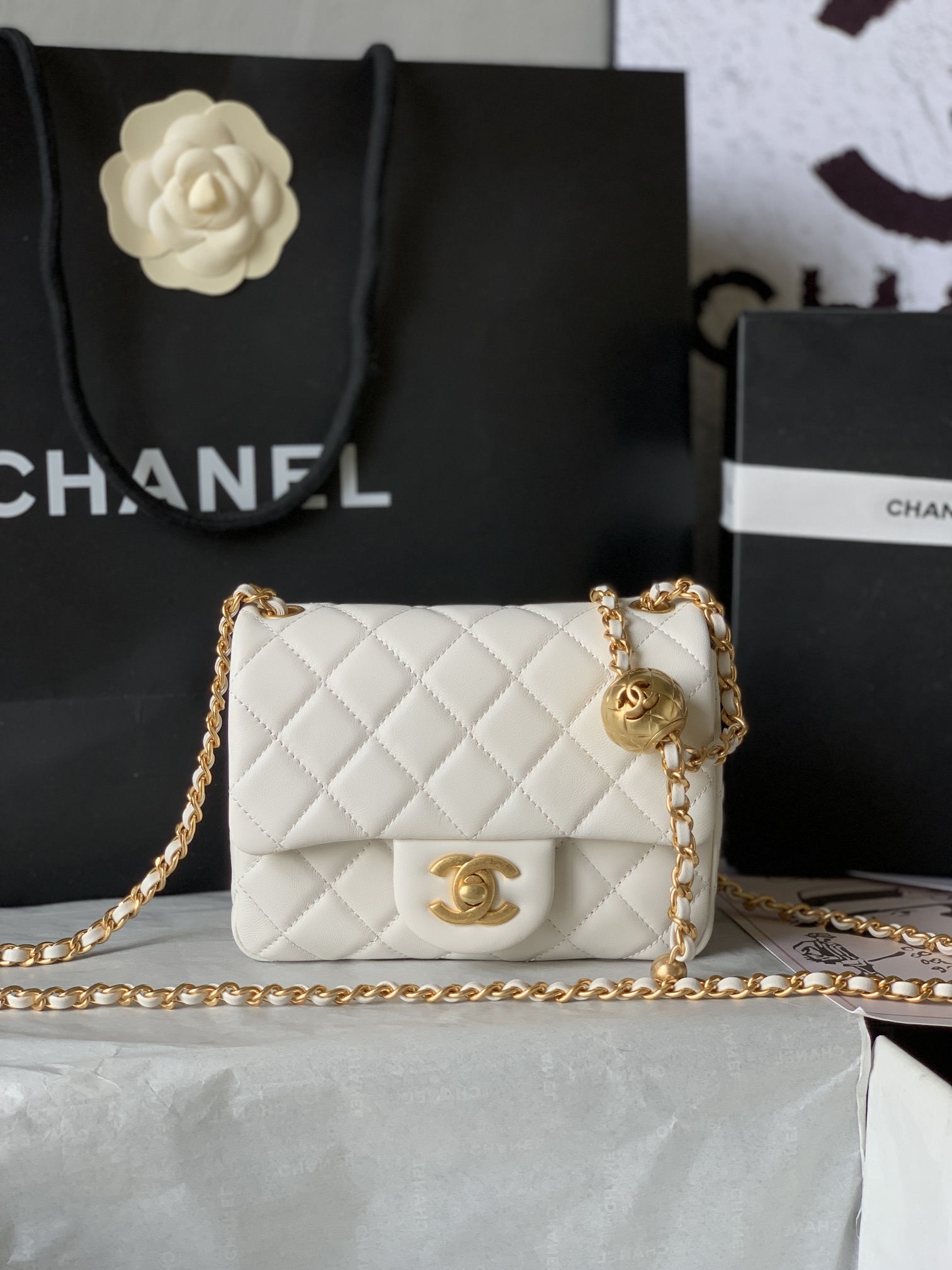 Ch@nel Flap Bag-17CM