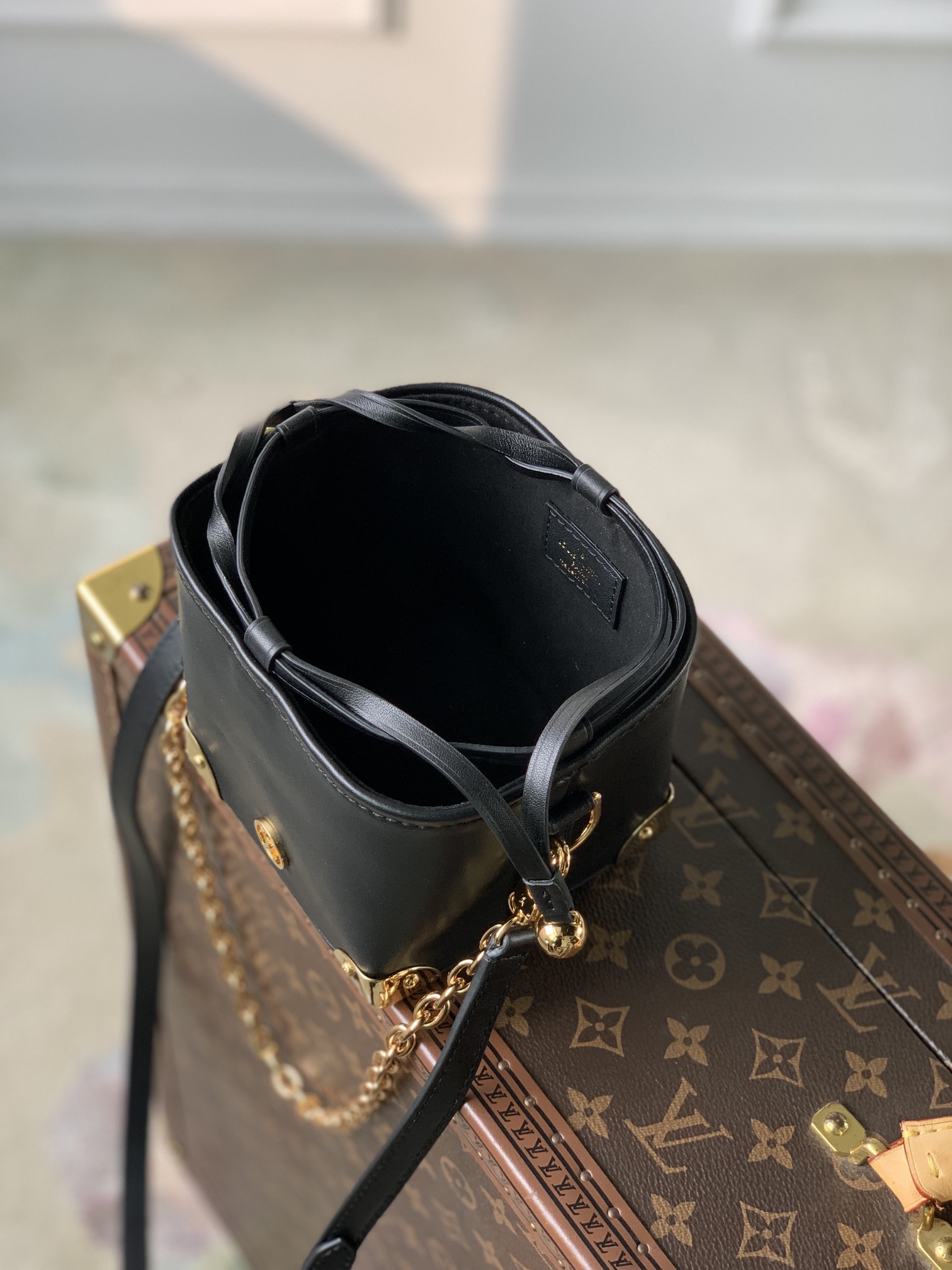 l0*is V*t0n m57447 noé purse-11.5*12*11.5cm