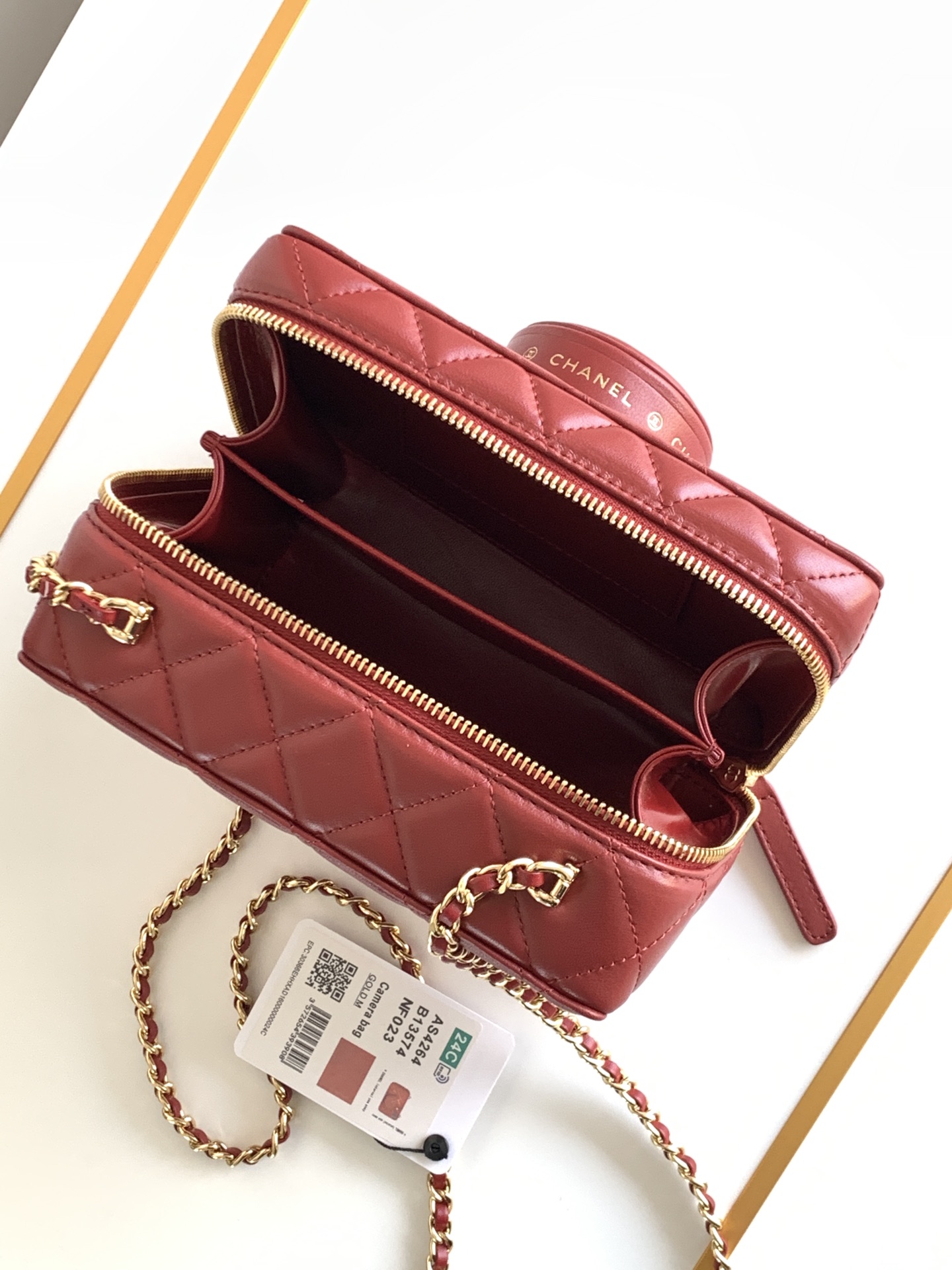 Ch@nel Vintage Camera Bag-18CM