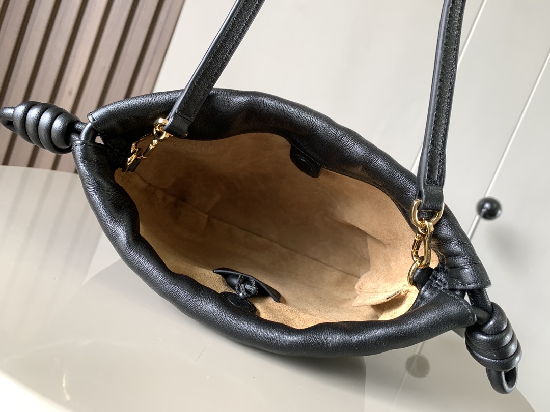 L0ew* mini flamenco purse bag-23*17*5.5cm