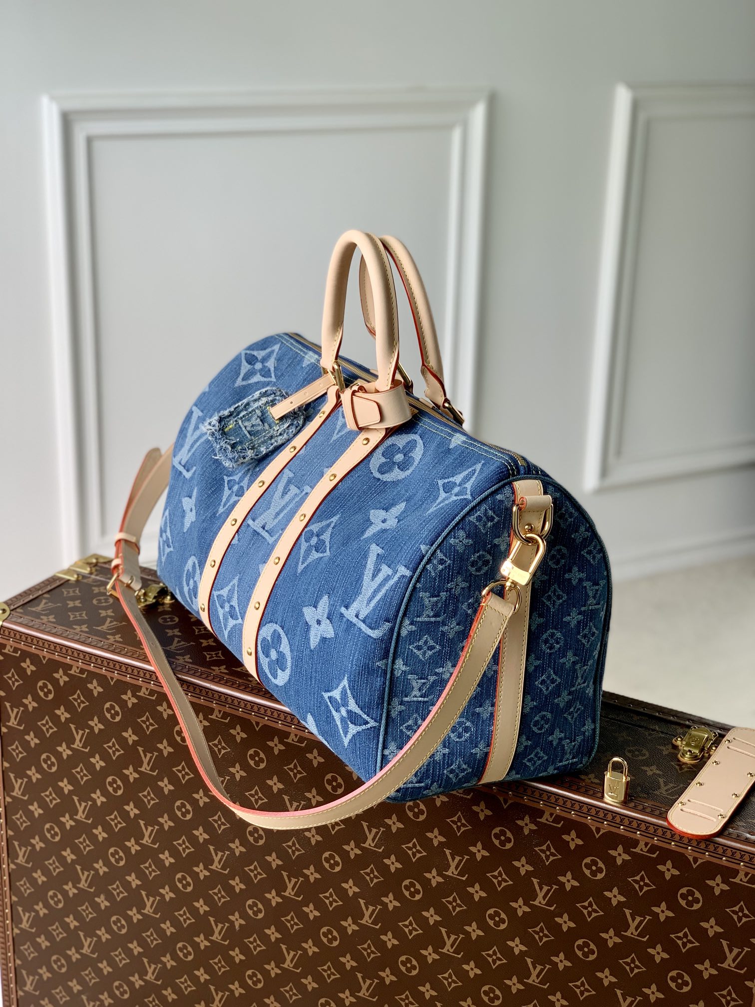 l0*is V*t0n keepall bandoulière 45-m24315-45 × 27 × 20cm