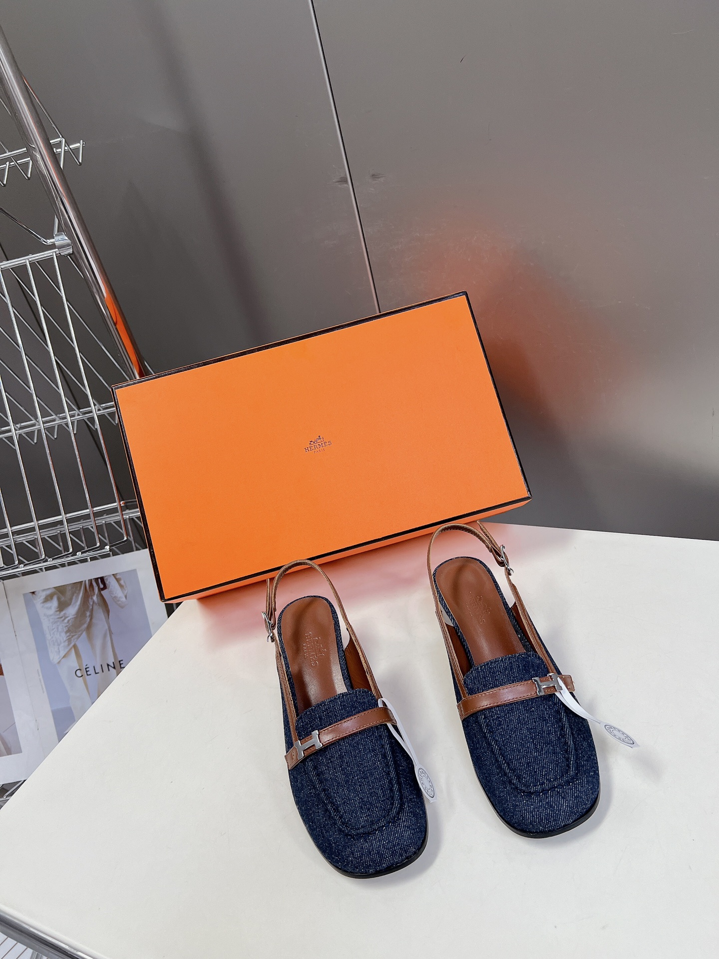 H**mes 2024ss sandals-5cm