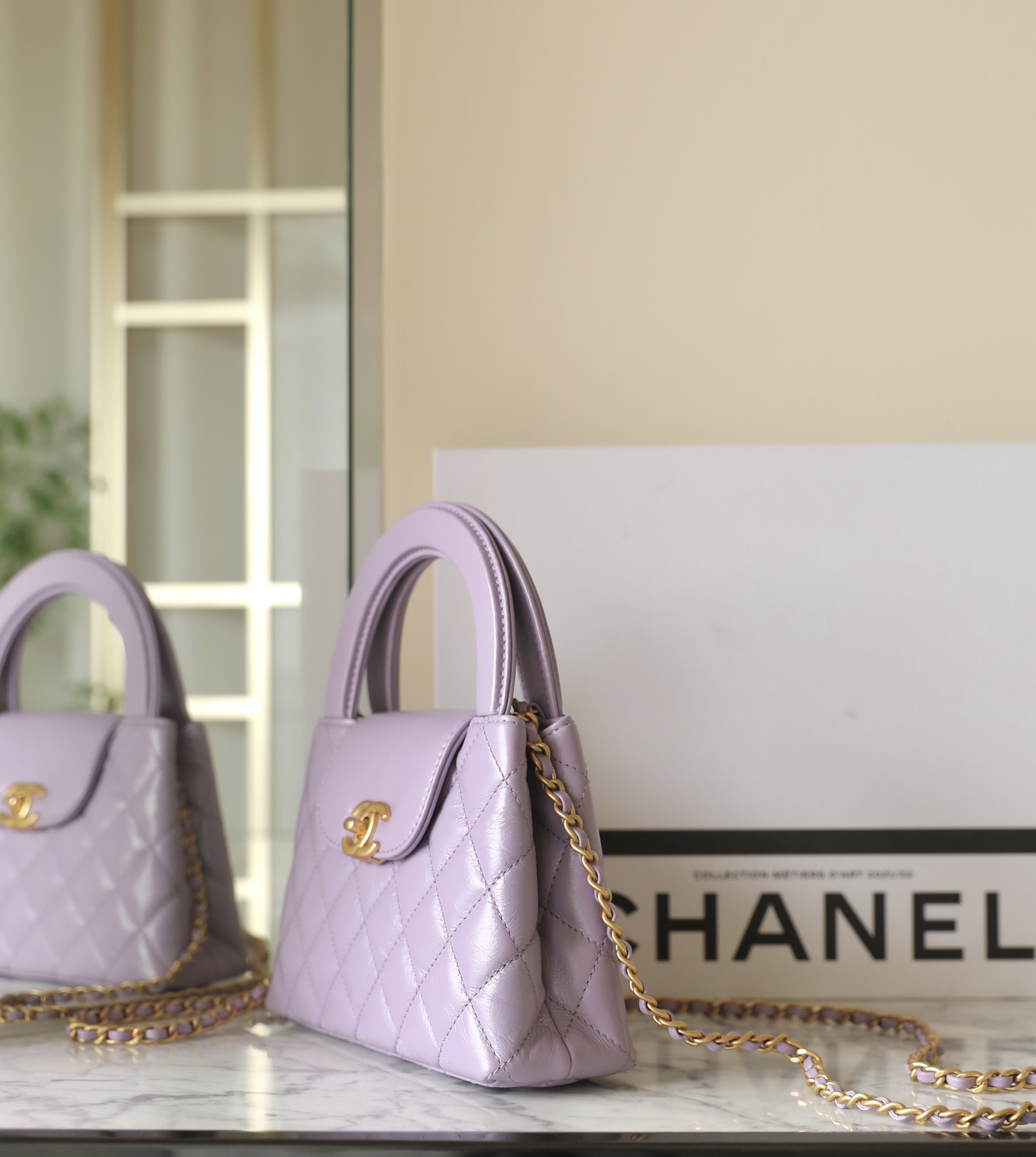 Ch@Nel Kelly Chain Bag-13*19*7CM
