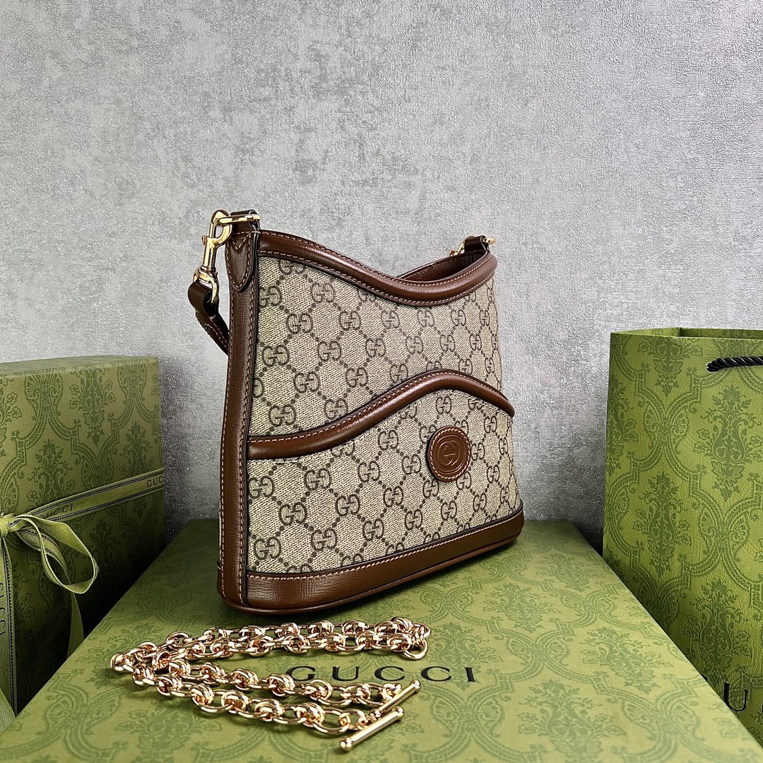 g*u*i retro gg S*p*e bucket-24.5*20*8cm