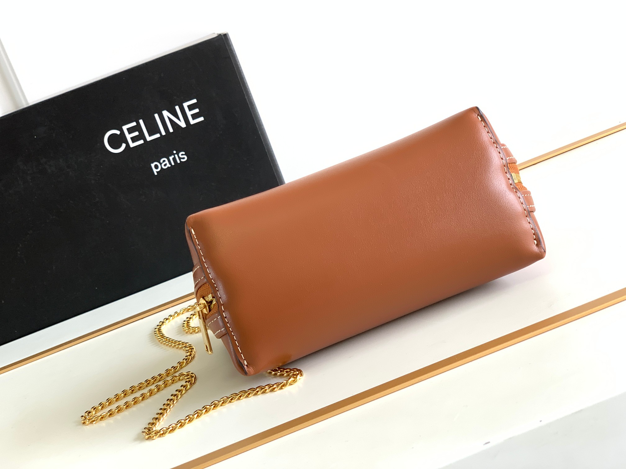 Ce**e triomphe shell bag-16*11*8cm