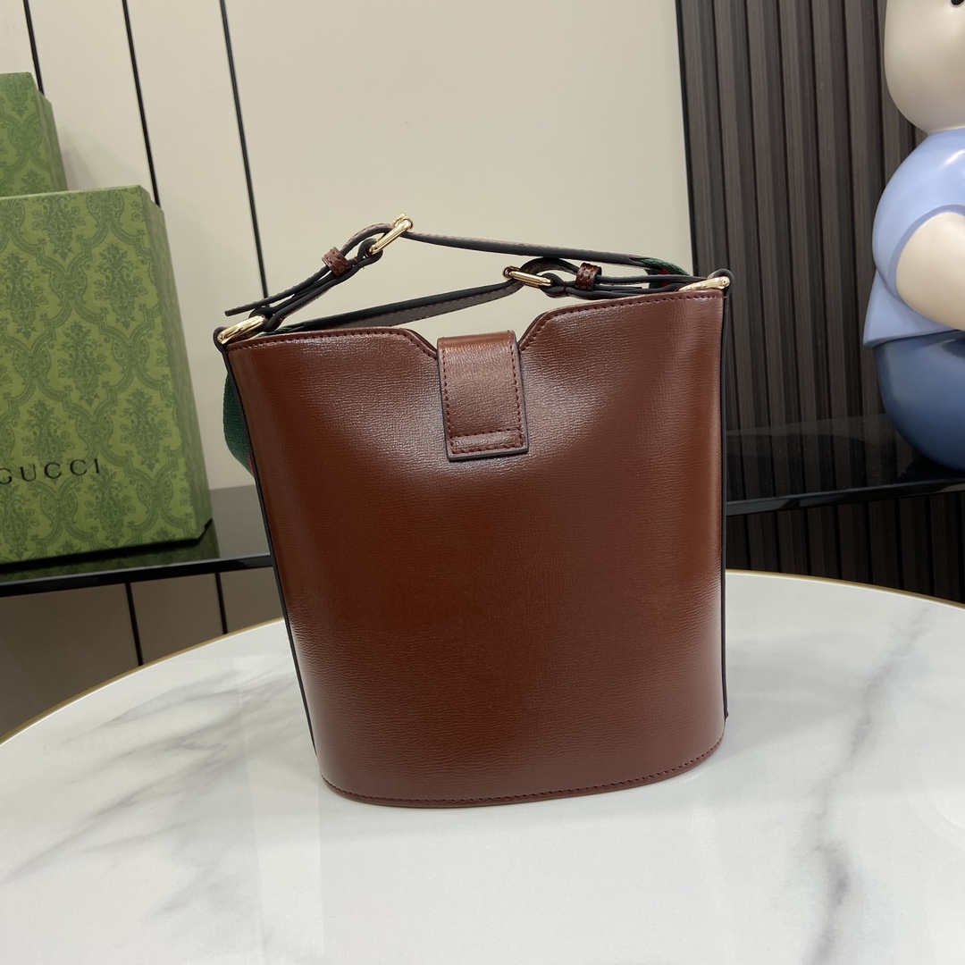 G*u*i mini gg bucket-18.5*20.5*12.5cm