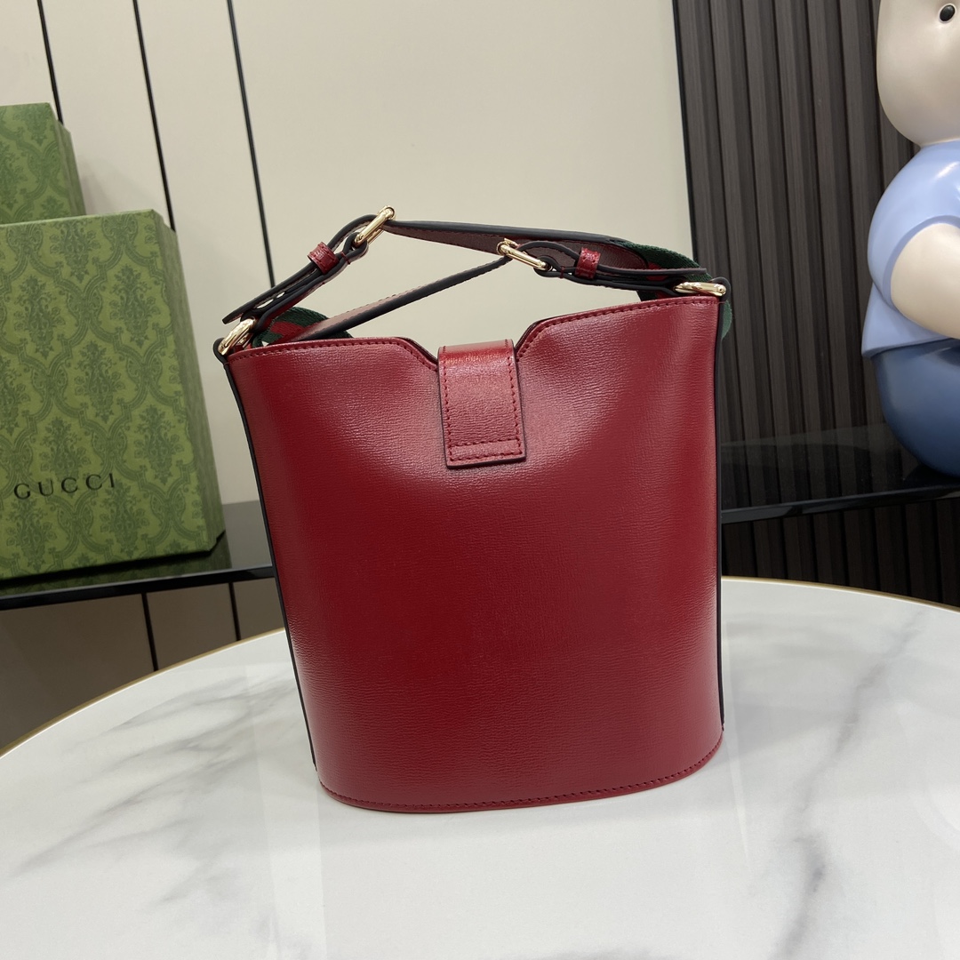 G*u*i mini gg bucket-18.5*20.5*12.5cm