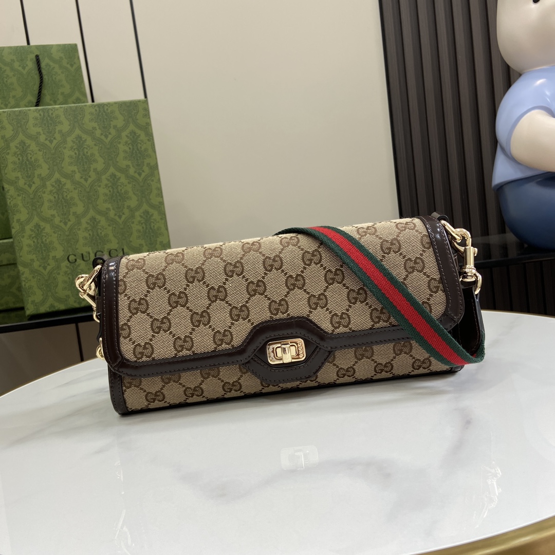 G*u*i luce bag-12.5*27.5*6.5cm