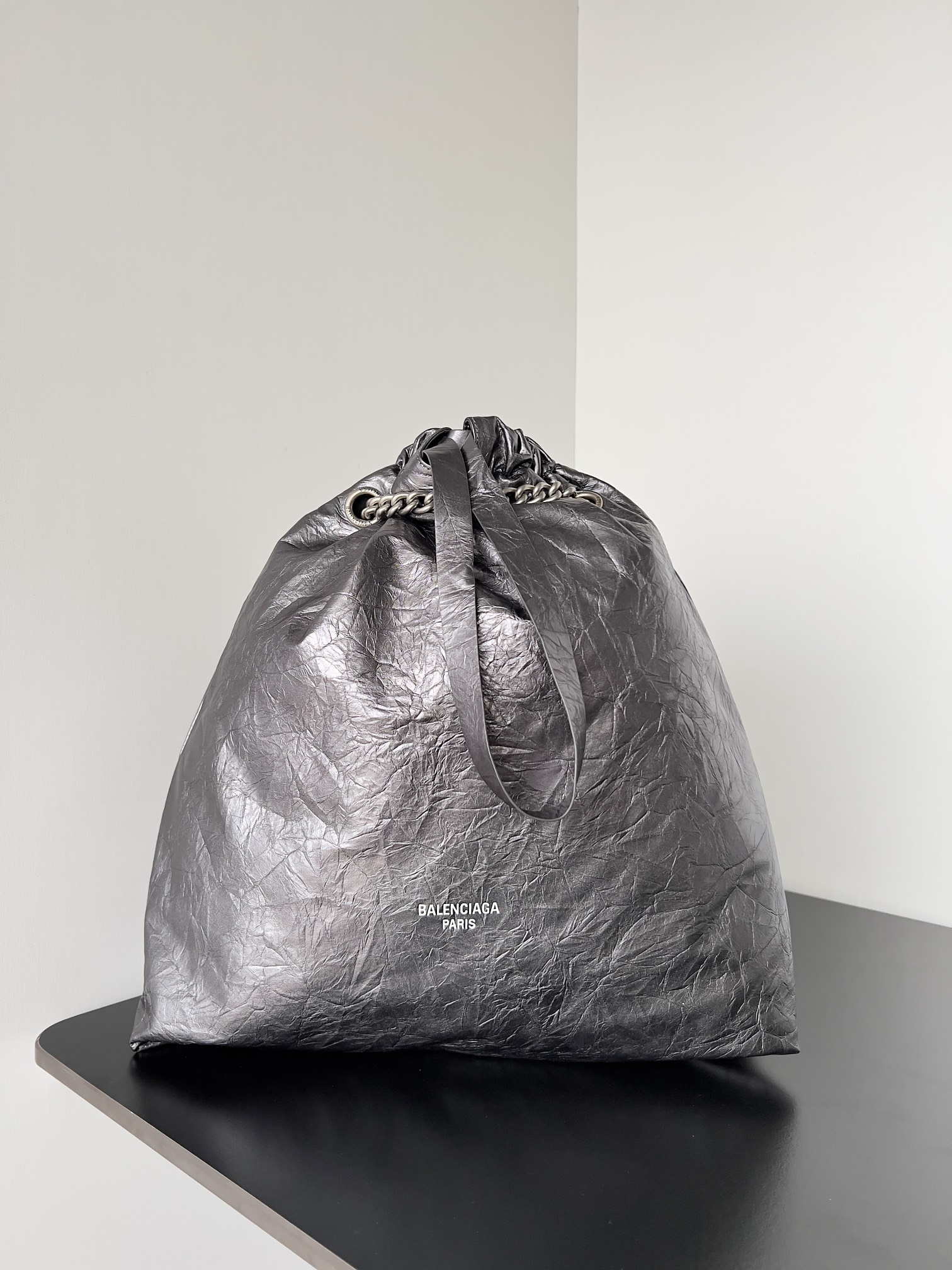 Ba*len*cia*ga crush tote-39.9x46.0x14.0cm