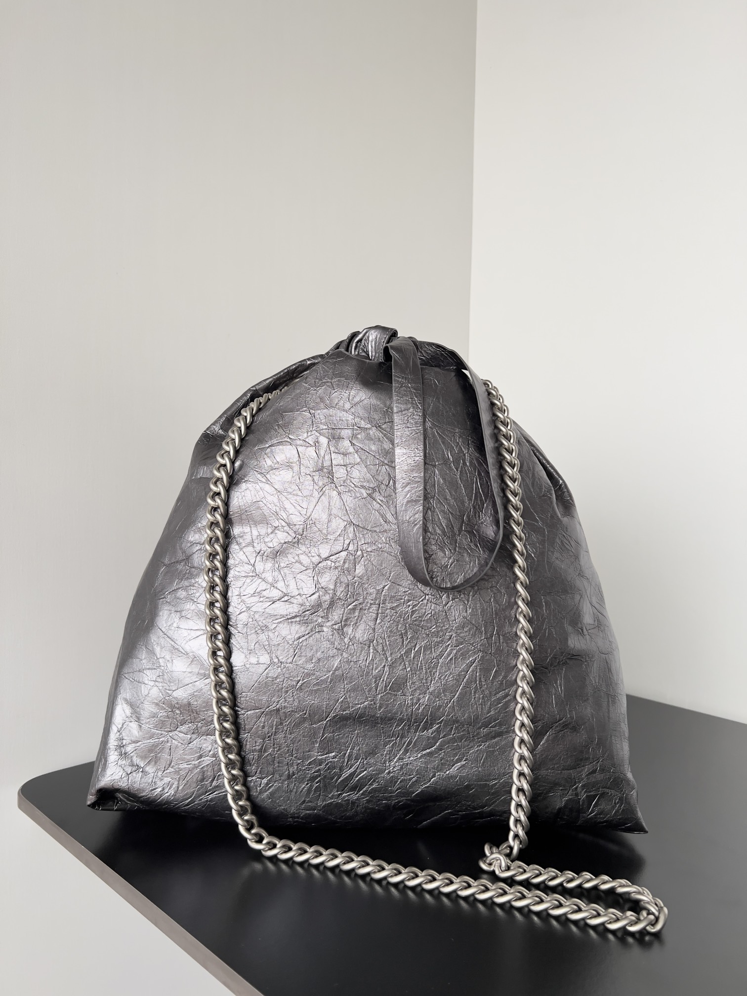 Ba*len*cia*ga crush tote-39.9x46.0x14.0cm