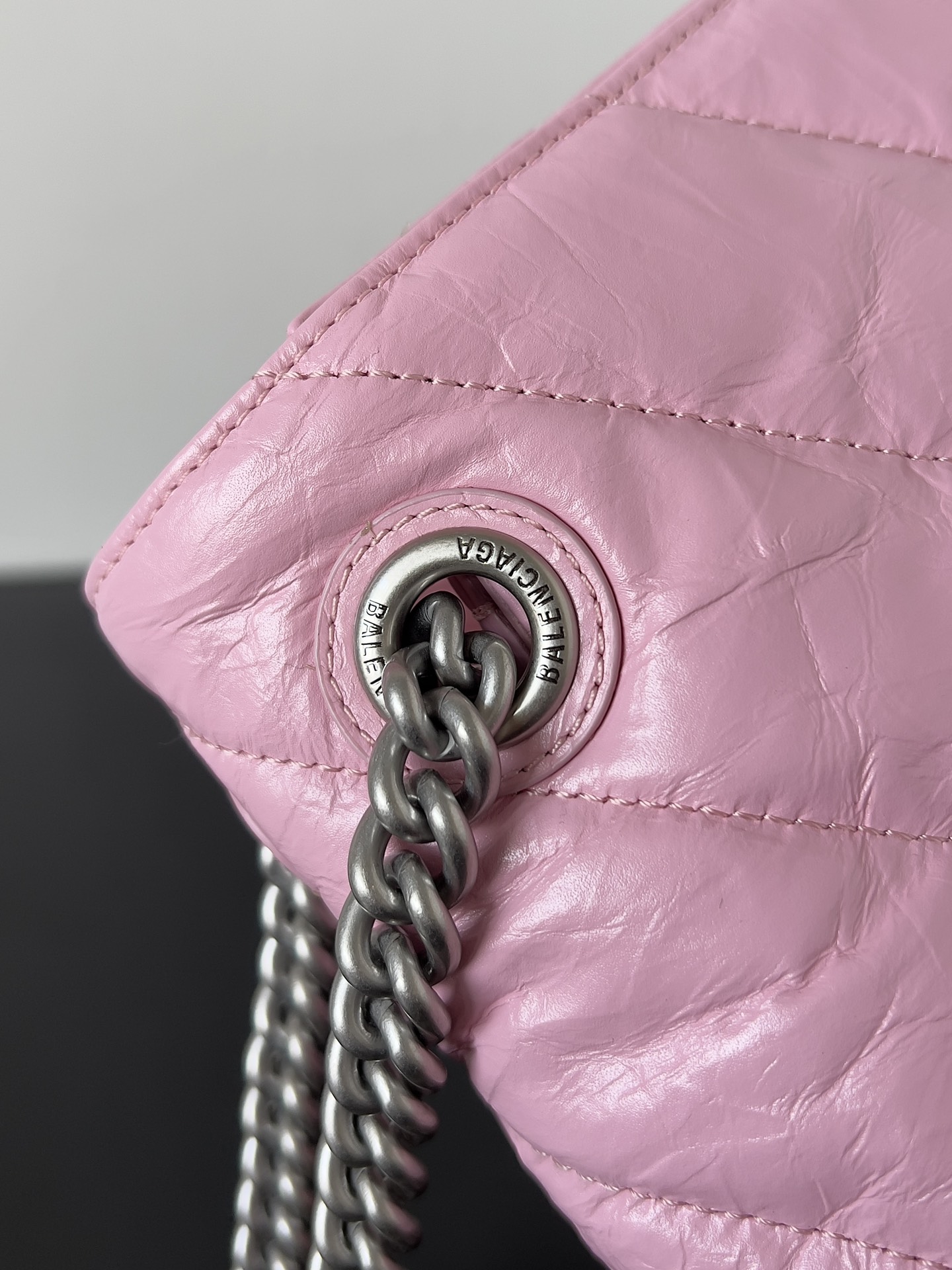 Ba*len*cia*ga crush chain bag-32*13*20.5cm